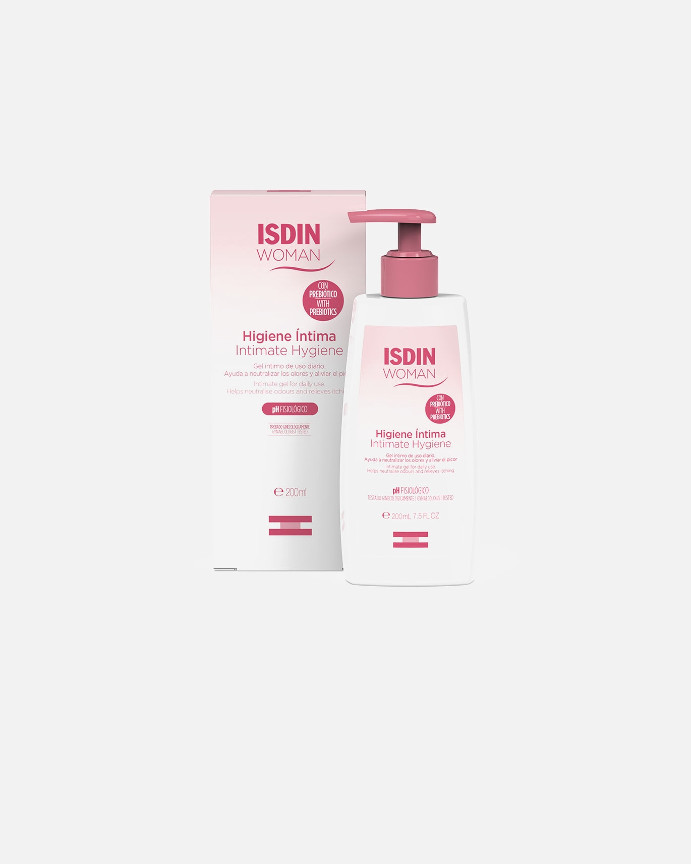 Intimpflege für Weiblich ISDIN Intimhygienegel für Frauen 200 ml