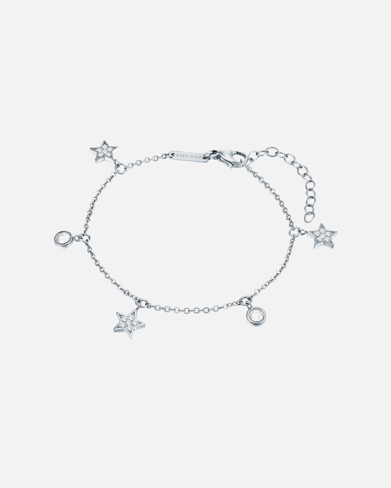 Armband für Weiblich EASTSIDE Armband Stern Edelstahl Preciosa in Silber 1 Stück