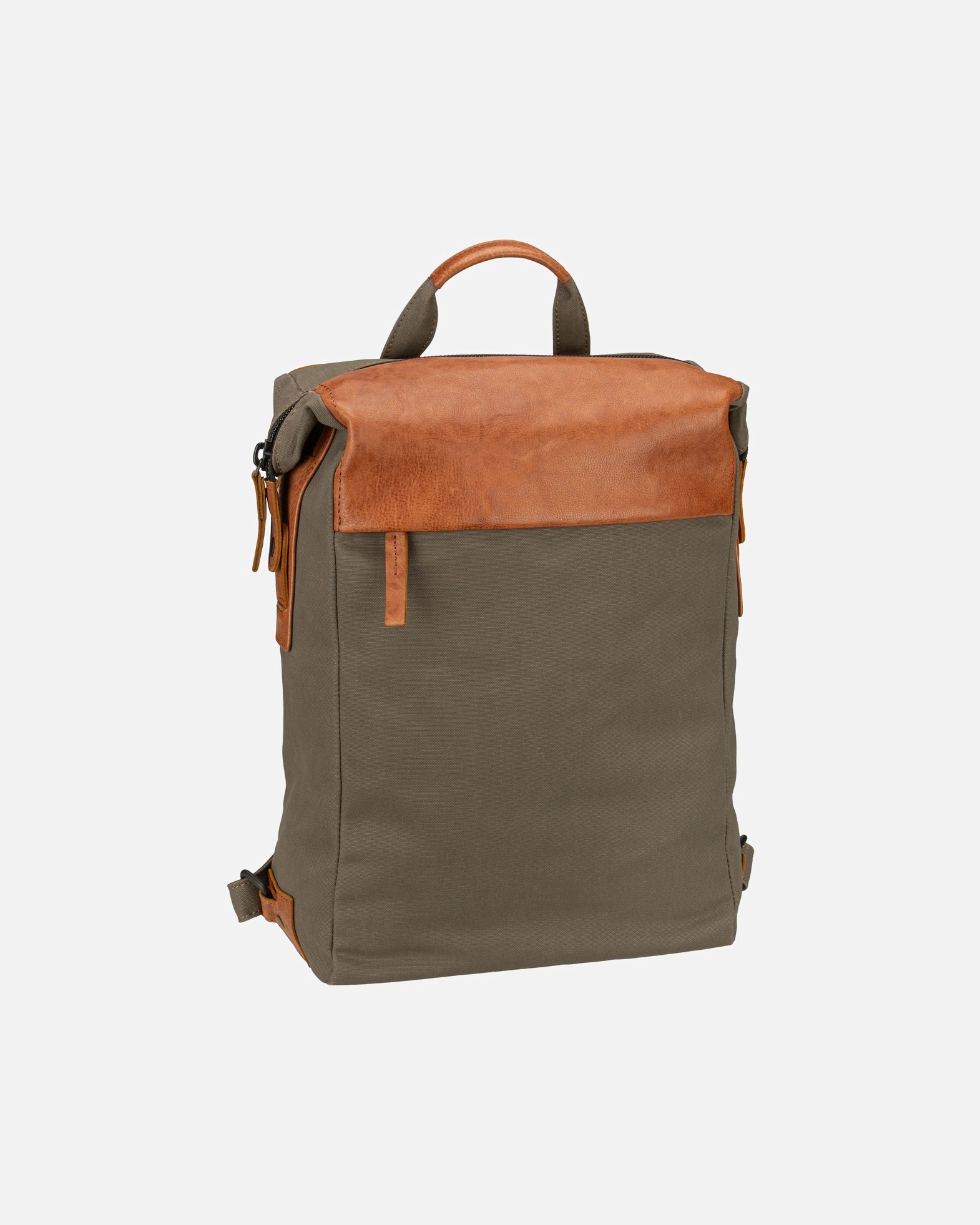 Rucksack für Unisex Harold's Rucksack Wax 1 Khaki/Cognac