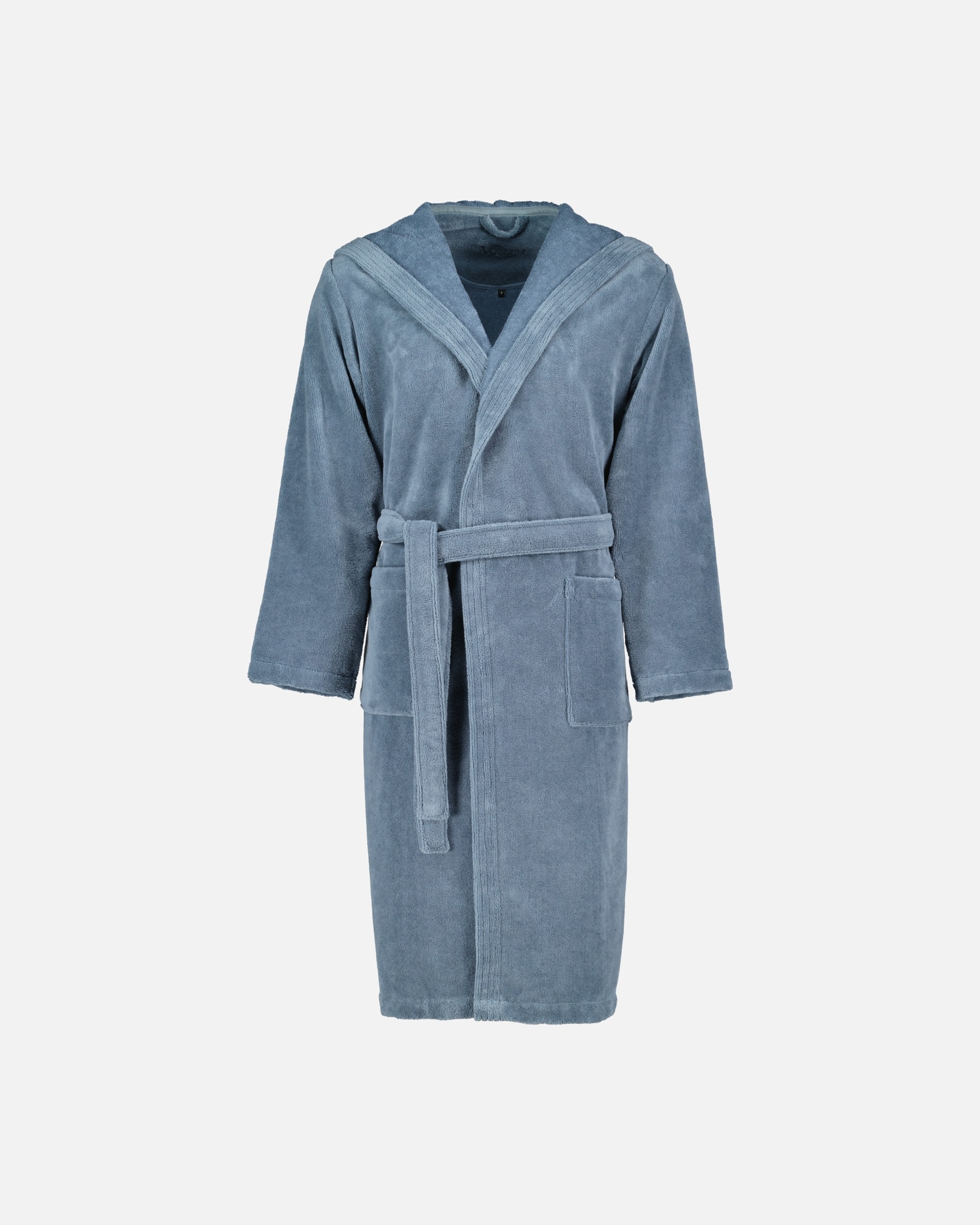 Bademantel für Unisex Vossen Bademäntel unisex Kapuze Lynn cadet blue - 7510 S