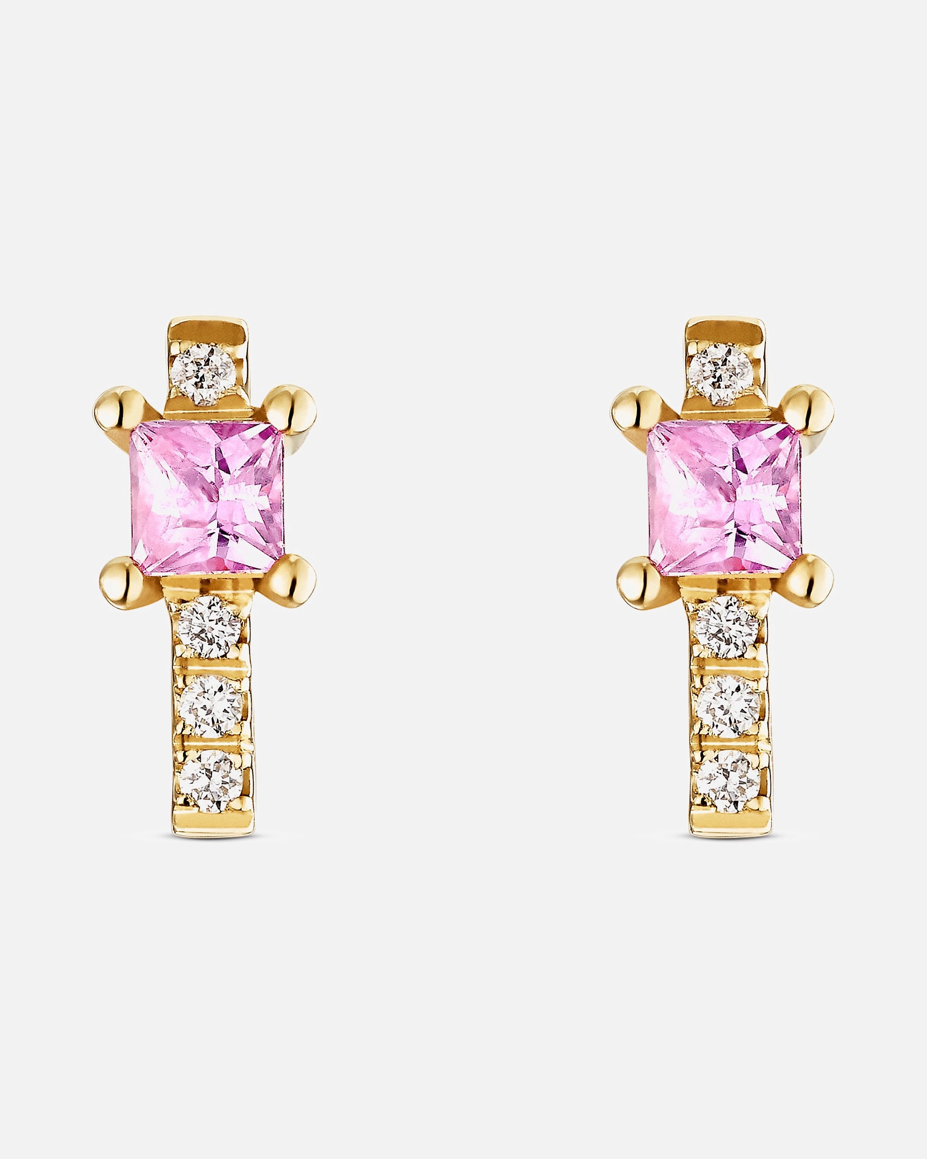 Ohrringe für Weiblich GUIA Ohrstecker 585er Gelbgold 1 Stück