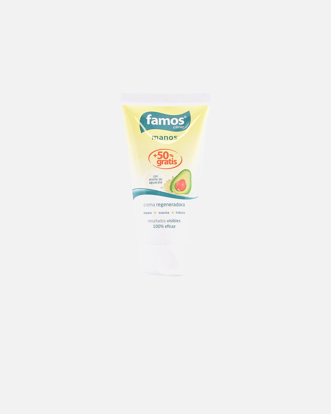 Handcreme für Unisex Famos FAMOS regenerierende Handcreme mit Avocadoöl 75 ml
