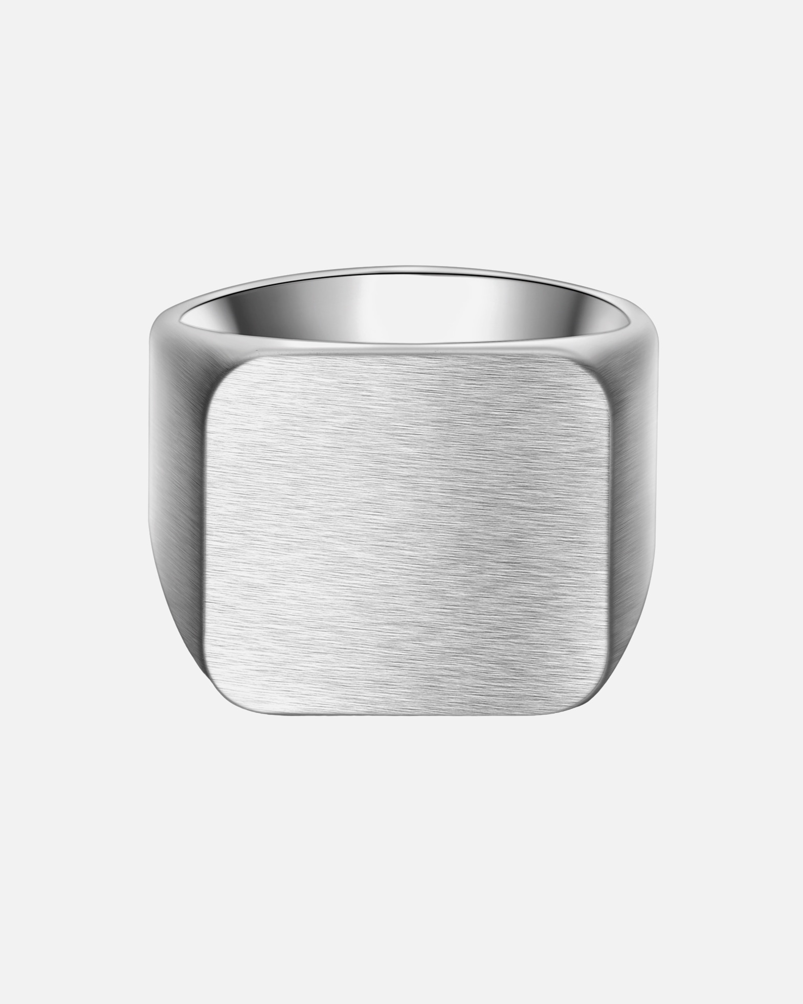 Ring für Männlich True Rebels Ring aus Edelstahl in silber 66