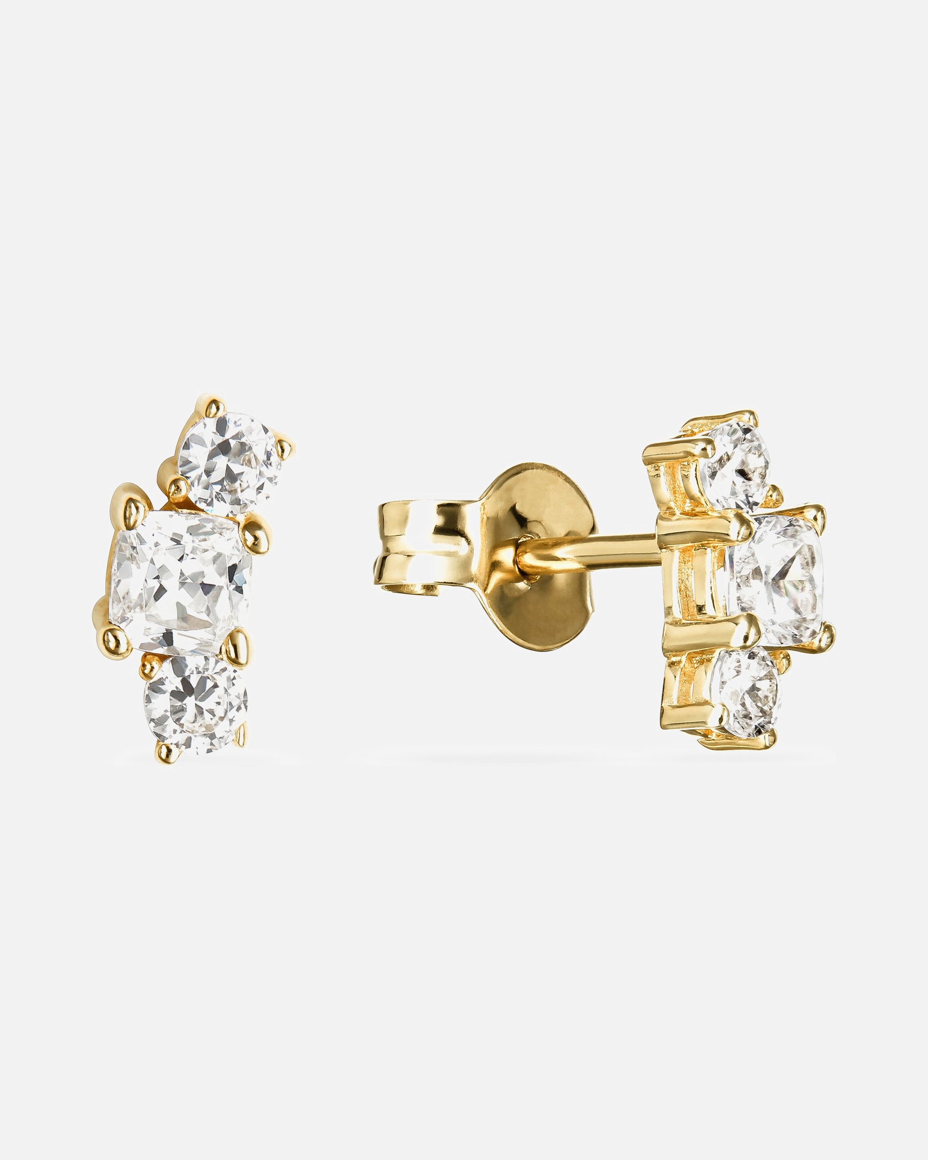 Ohrringe für Weiblich FAVS Ohrstecker 375er Gelbgold 1 Stück
