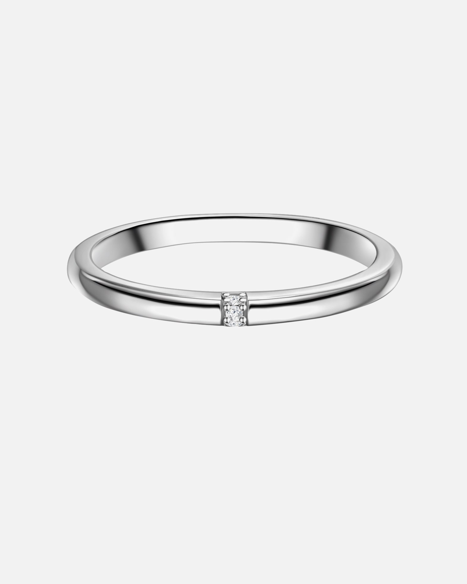 Ring für Weiblich Glanzstücke München Ring aus Sterling Silber in silber mit Zirkonia 48
