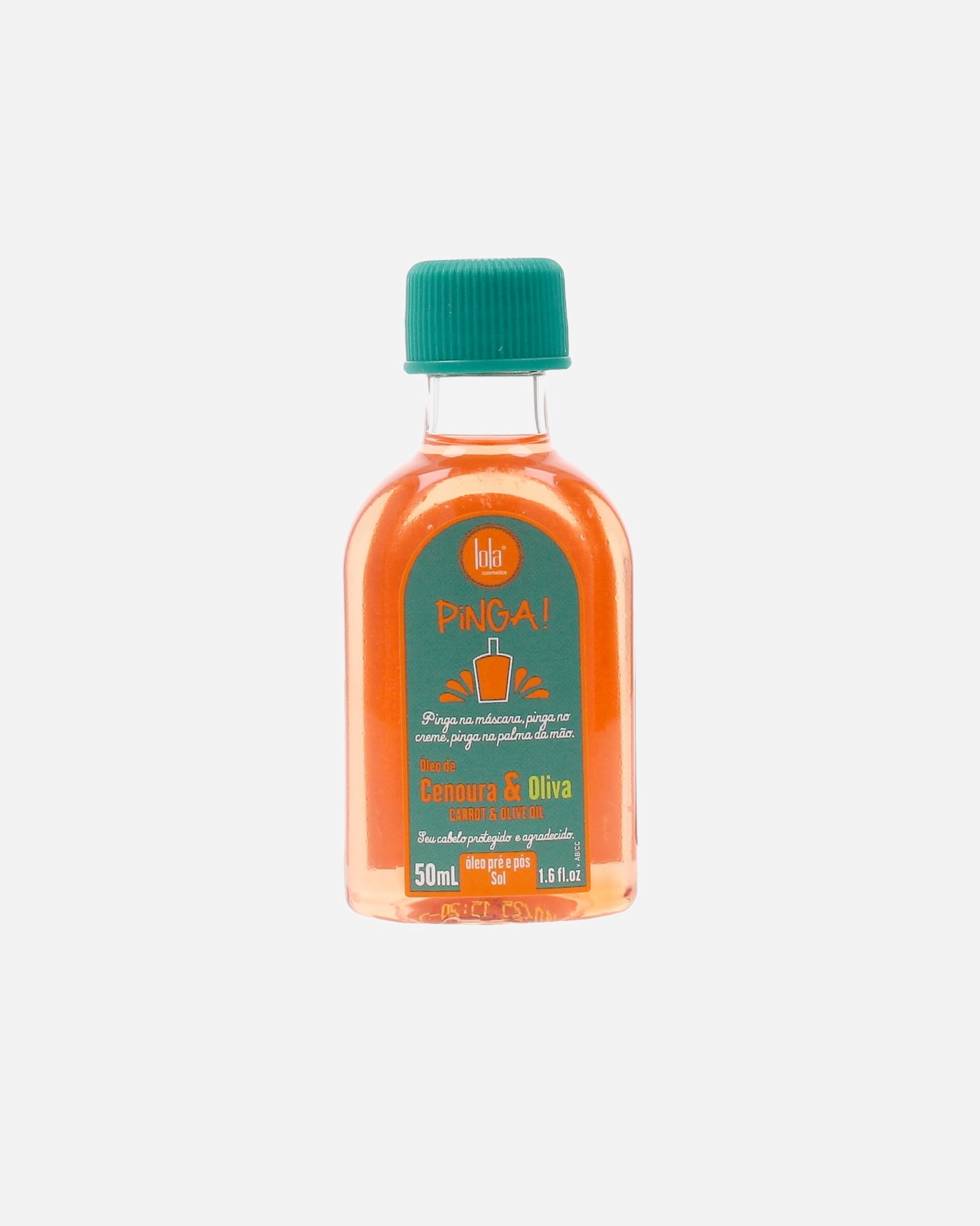 Sonnenöl für Weiblich Lola Cosmetics PINGA-KAROTTEN- UND OLIVENÖL-Sonnenschutz für das Haar 50 ml