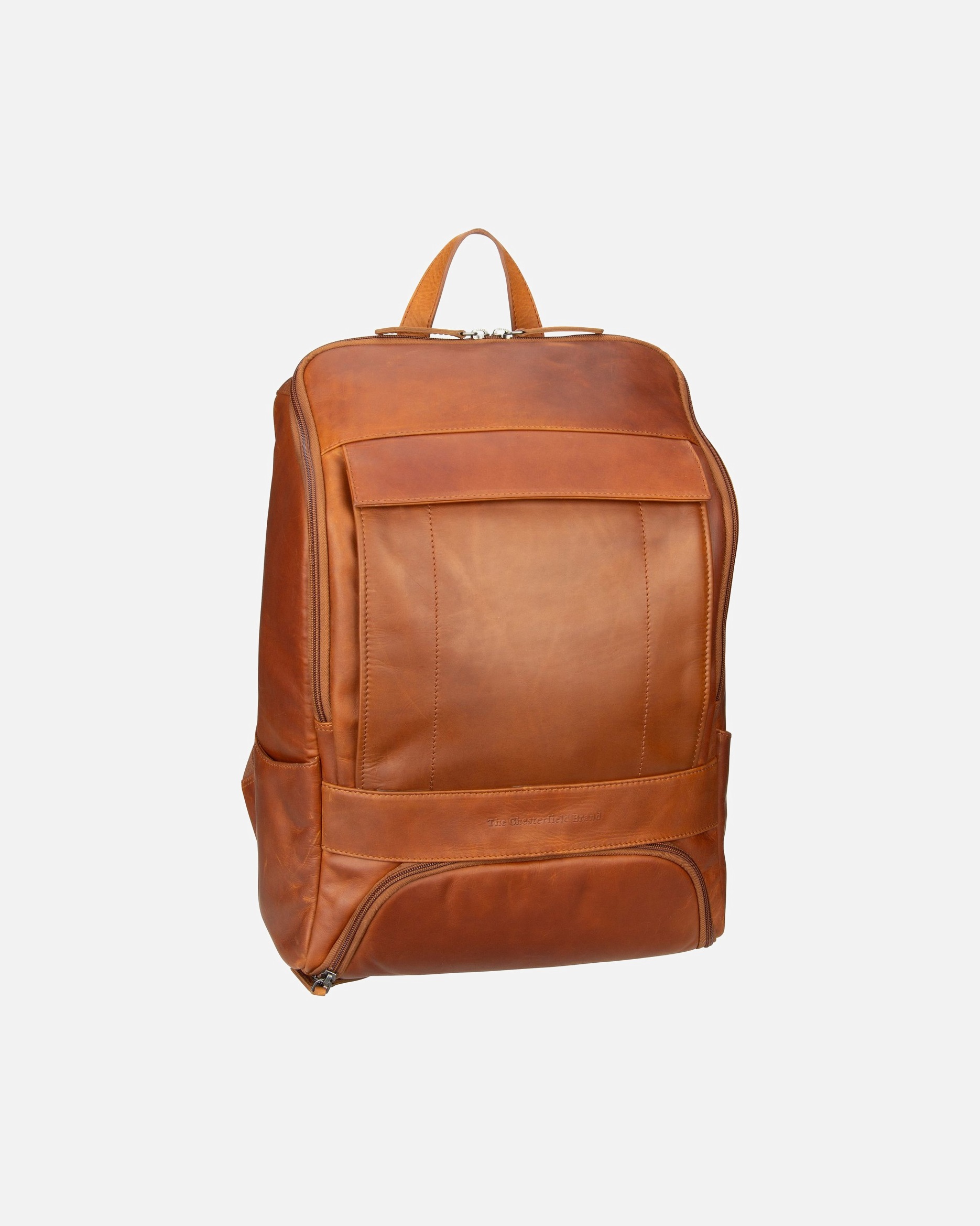 Rucksack für Männlich The Chesterfield Brand The Chesterfield Brand Rich Laptoptasche Cognac