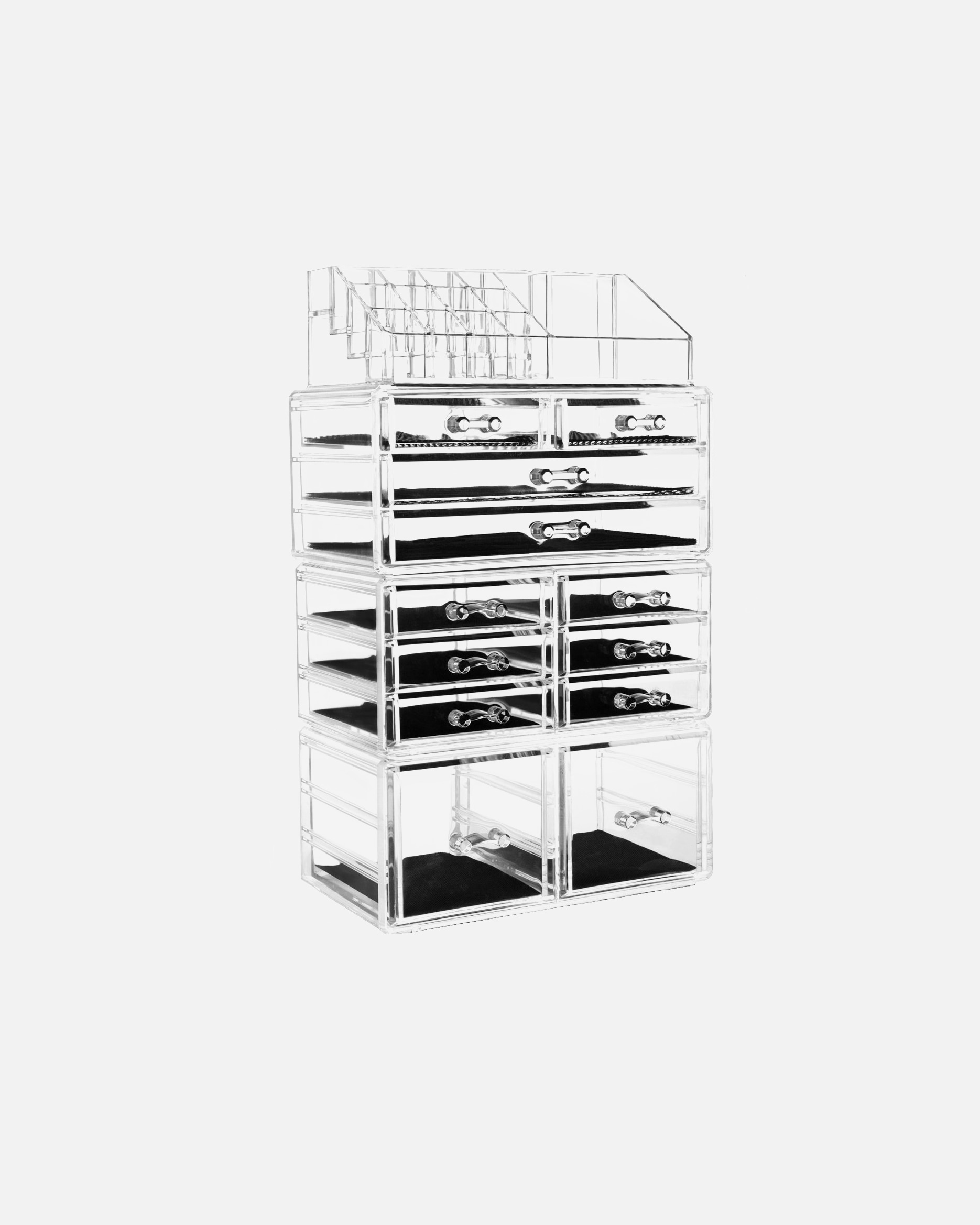 Beauty Case für Unisex UNIQ XXL Makeup Koffer mit 12 Schubladen und 16 Fächer 1 Stück