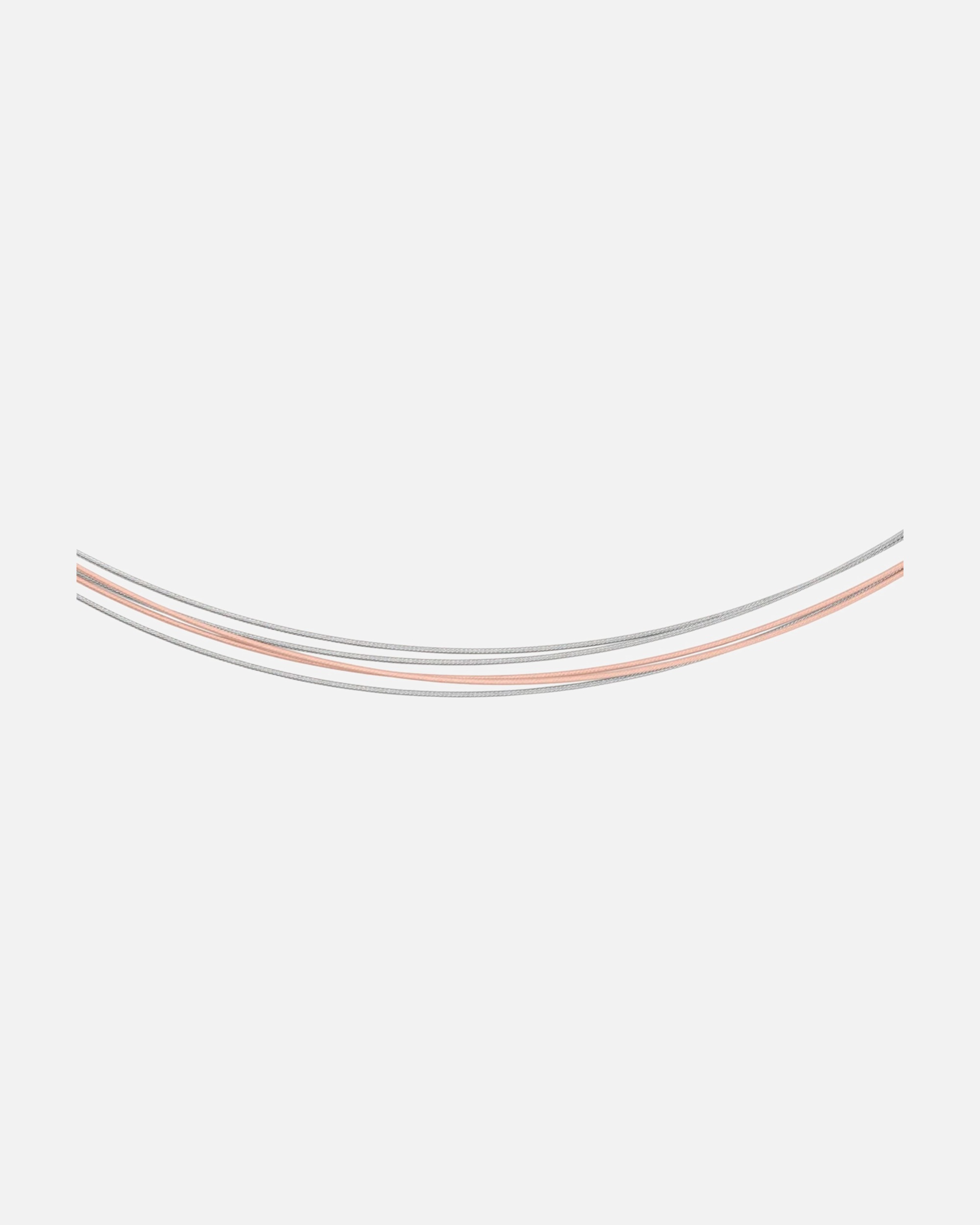 Halskette für Weiblich Heideman Kette Linea 5 silberfarben poliert 40cm