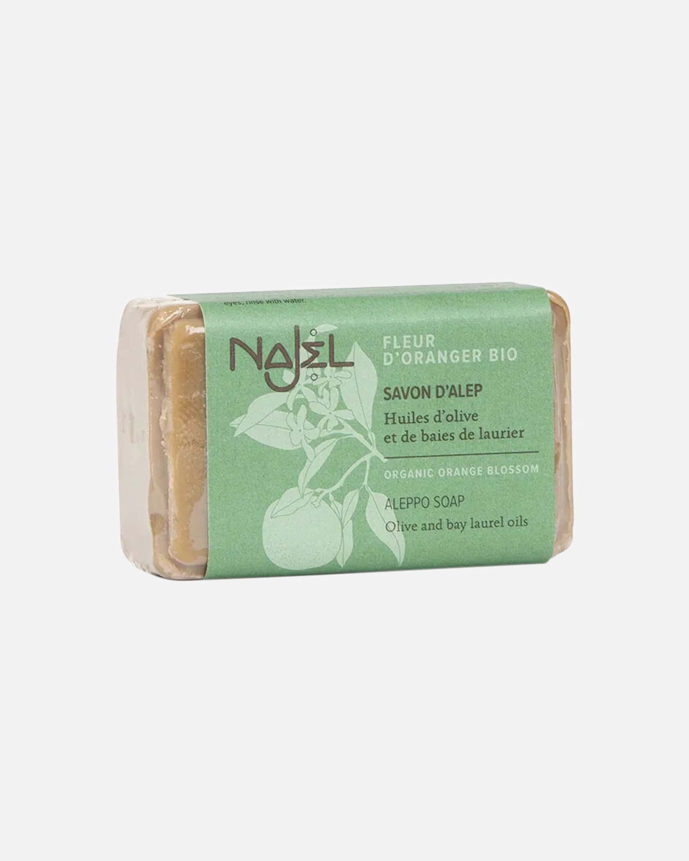 Körperseife für Unisex Najel Aleppo-Seife - Orange 100 g