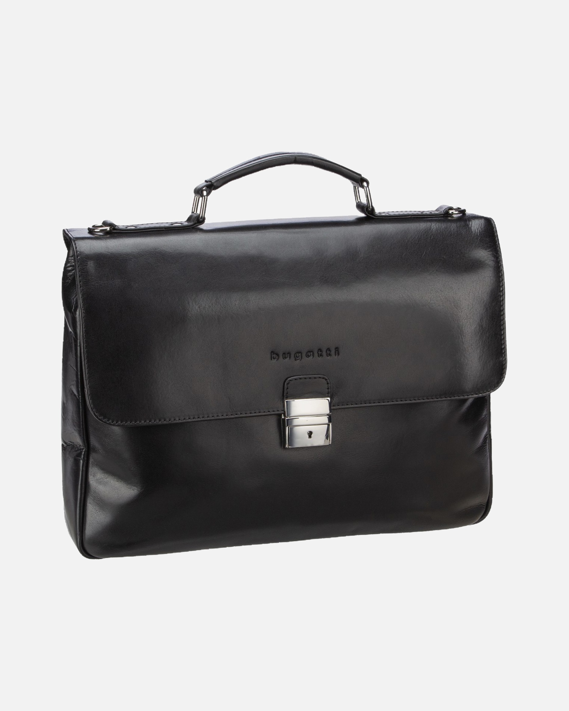 Laptoptasche für Männlich Bugatti Aktentasche Romano Small Schwarz
