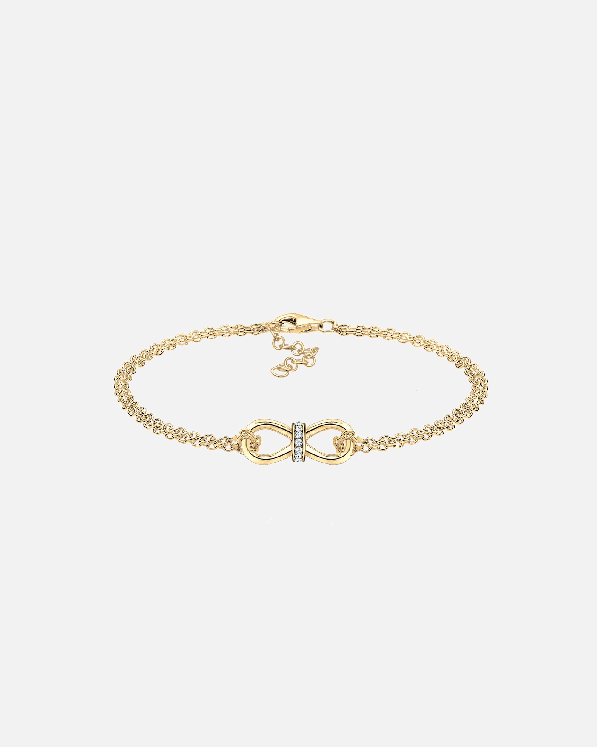 Armband für Weiblich Elli Infinity Endlos 925 Silber, mit Kristallen von Swarovski® 1 Stück