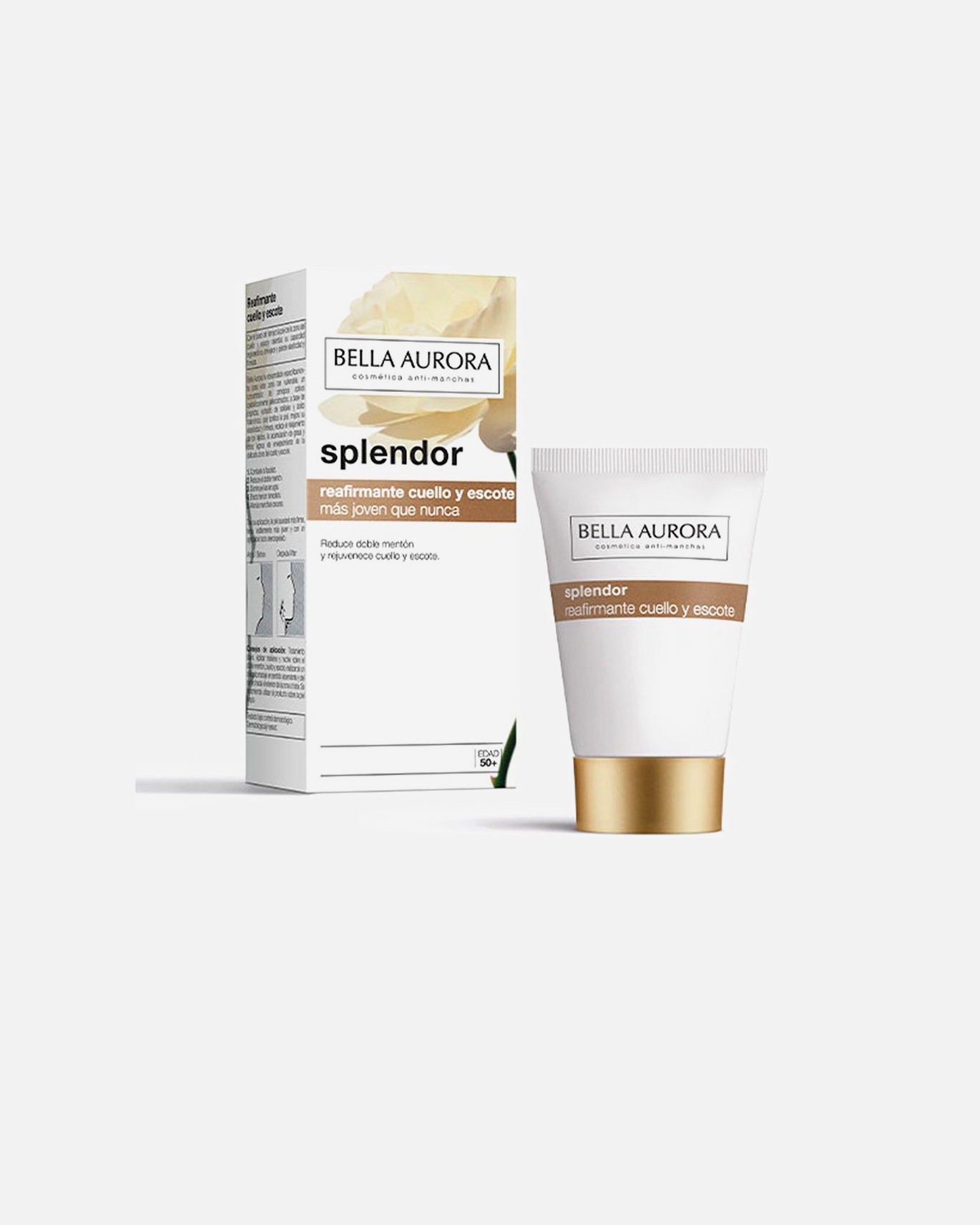 Dekolletépflege für Weiblich Bella Aurora SPLENDOR 10 strafft Hals und Dekolleté 50 ml