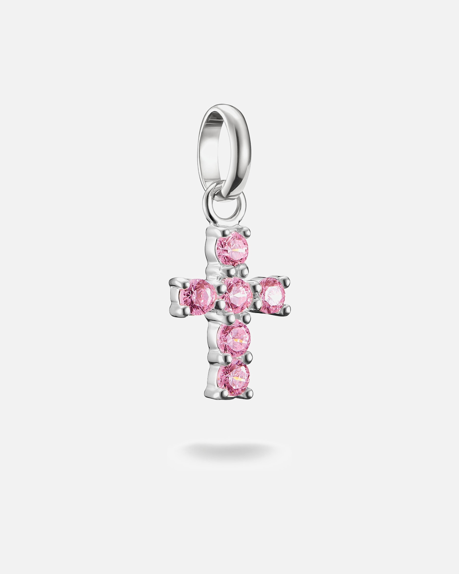 Anhänger für Weiblich Thomas Sabo Charm 925er Silber, recycelt pink