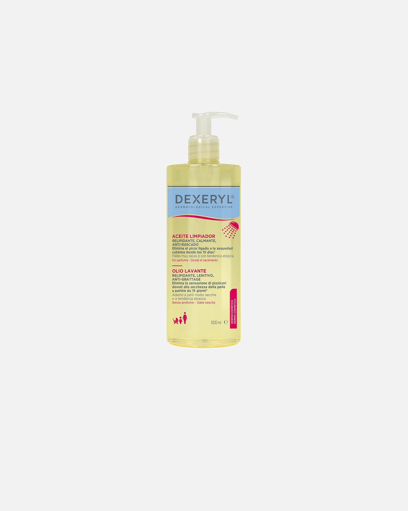 Duschöl für Unisex DEXERYL DUSCH-Reinigungsöl 500 ml