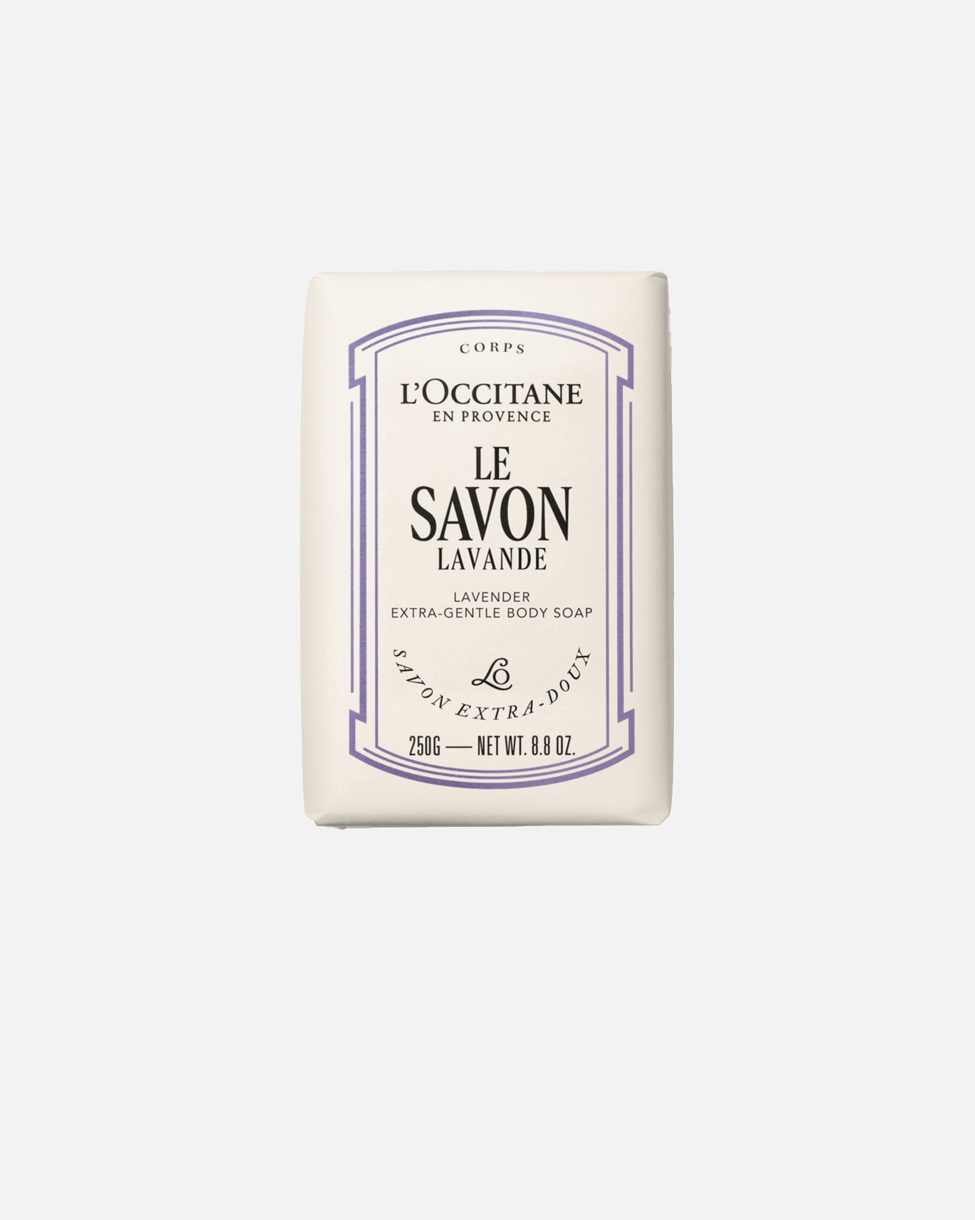 Handseife für Unisex L’Occitane Shea Comfort feste Seife Lavendel 250 gr