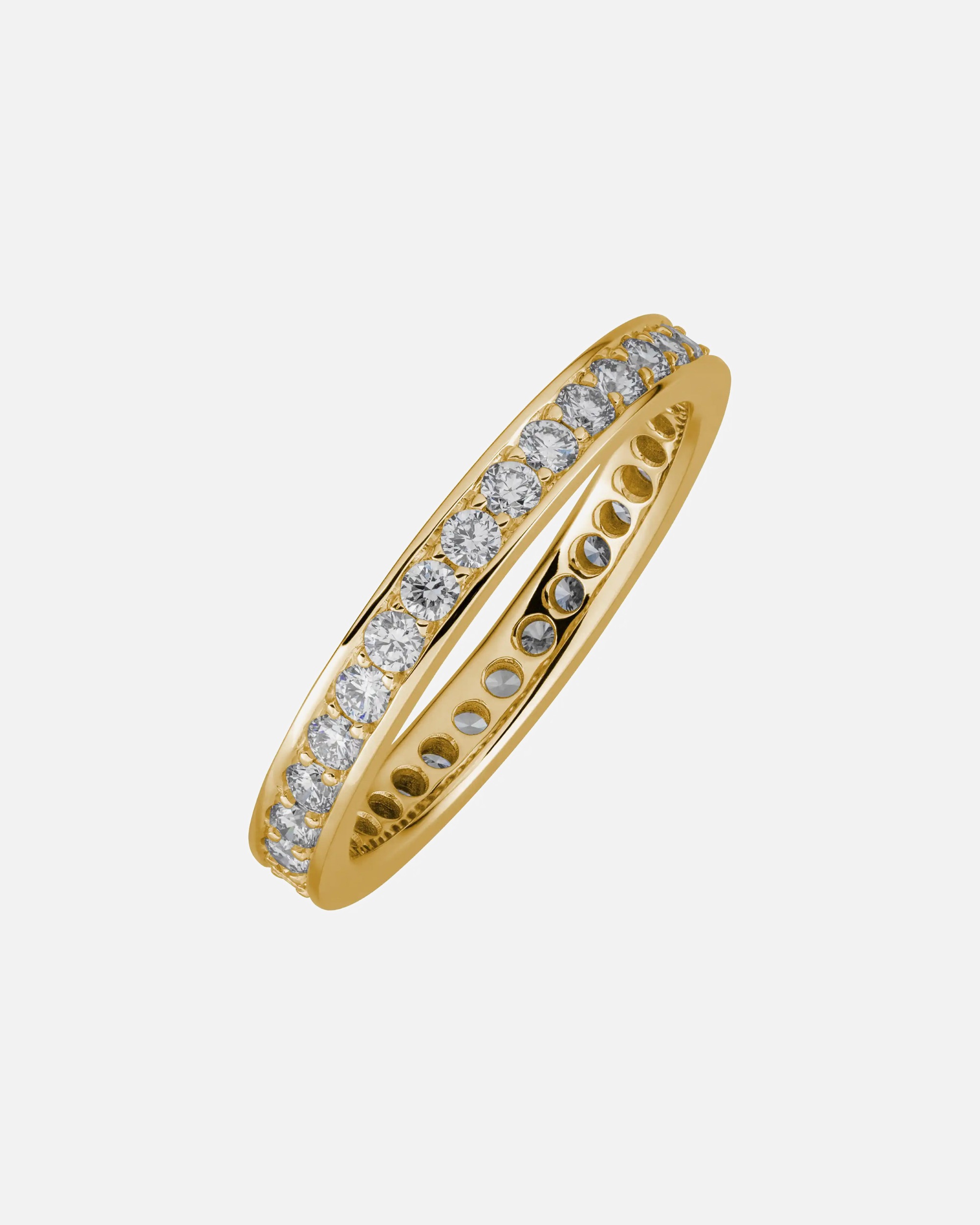 Ring für Weiblich Lyomi Default Brand Line Ring 585/- Gold Diamant Lab Grown weiß 0,90ct. 058 (18,5)
