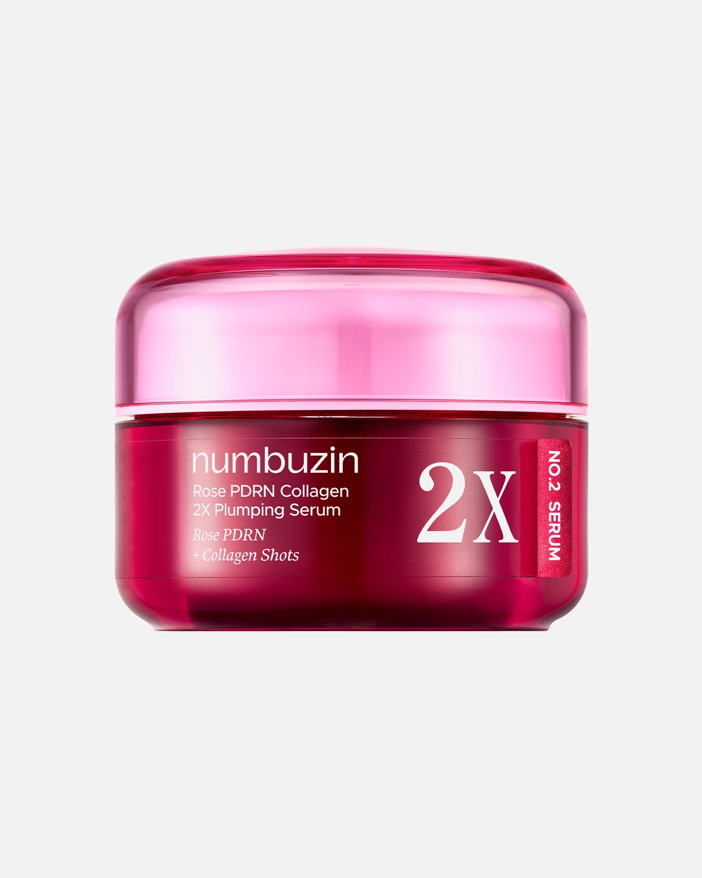 Kollagenserum für Unisex Numbuzin No.2 Rose PDRN Collagen 2X Plumping Serum 30 ml