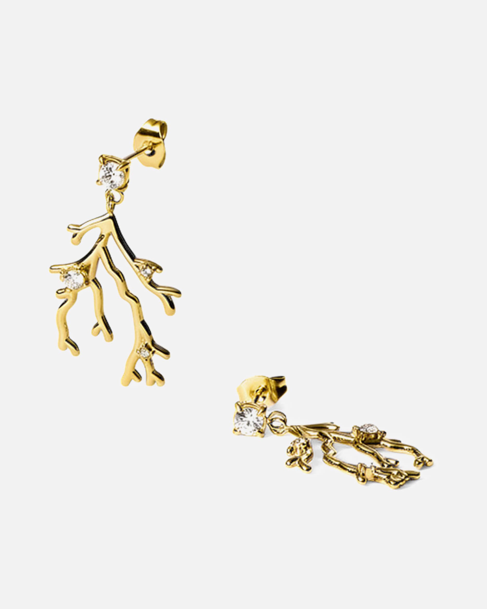 Ohrringe für Unisex Purelei Coral Cove Ohrringe 100% Edelstahl Gold
