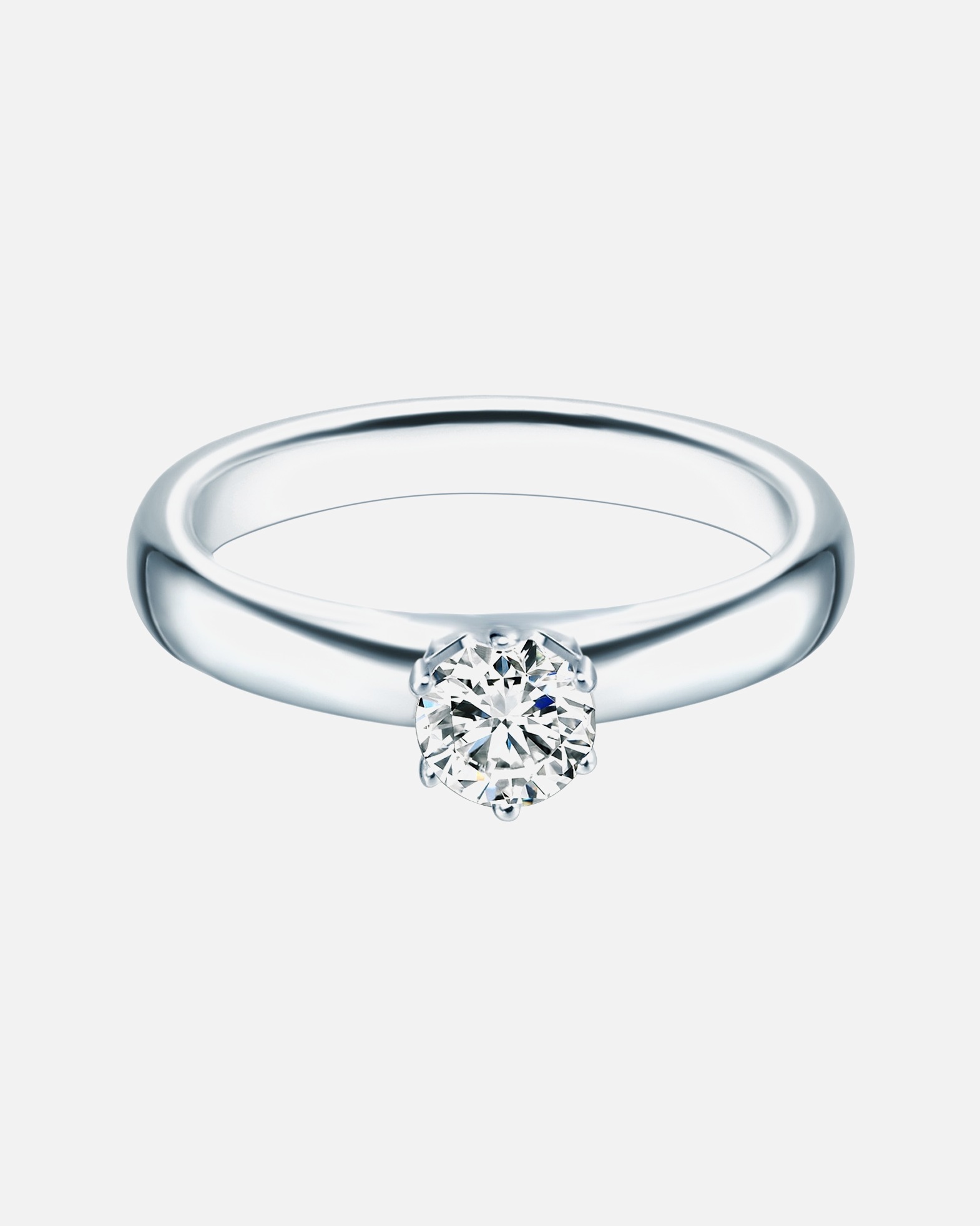 Ring für Weiblich Trilani Ring aus Sterling Silber in silber mit Zirkonia 47