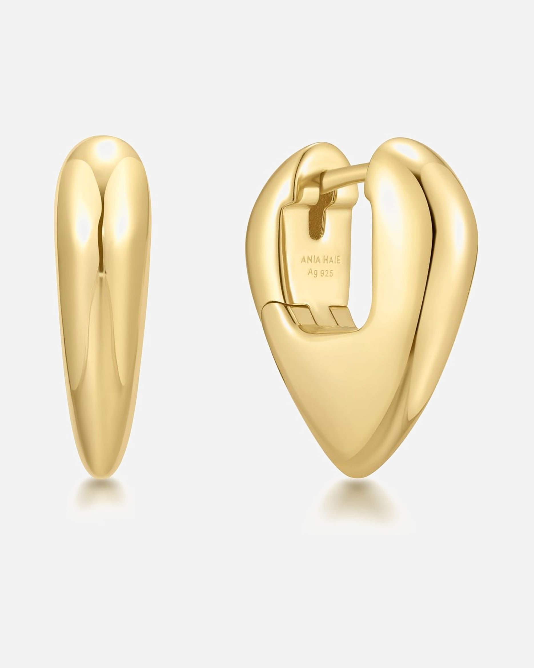 Ohrringe für Weiblich Ania Haie Creolen 925er Silber gold