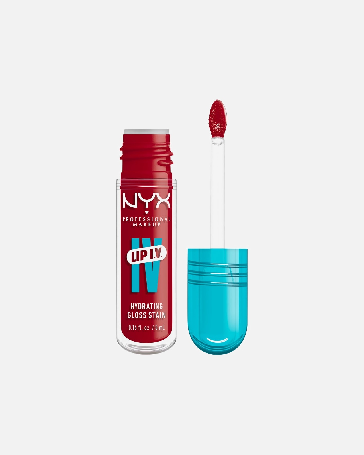 Lipgloss für Weiblich NYX Professional Makeup LIP IV Hydrating Gloss Serum Lippgloss 22 Cherry Drenched