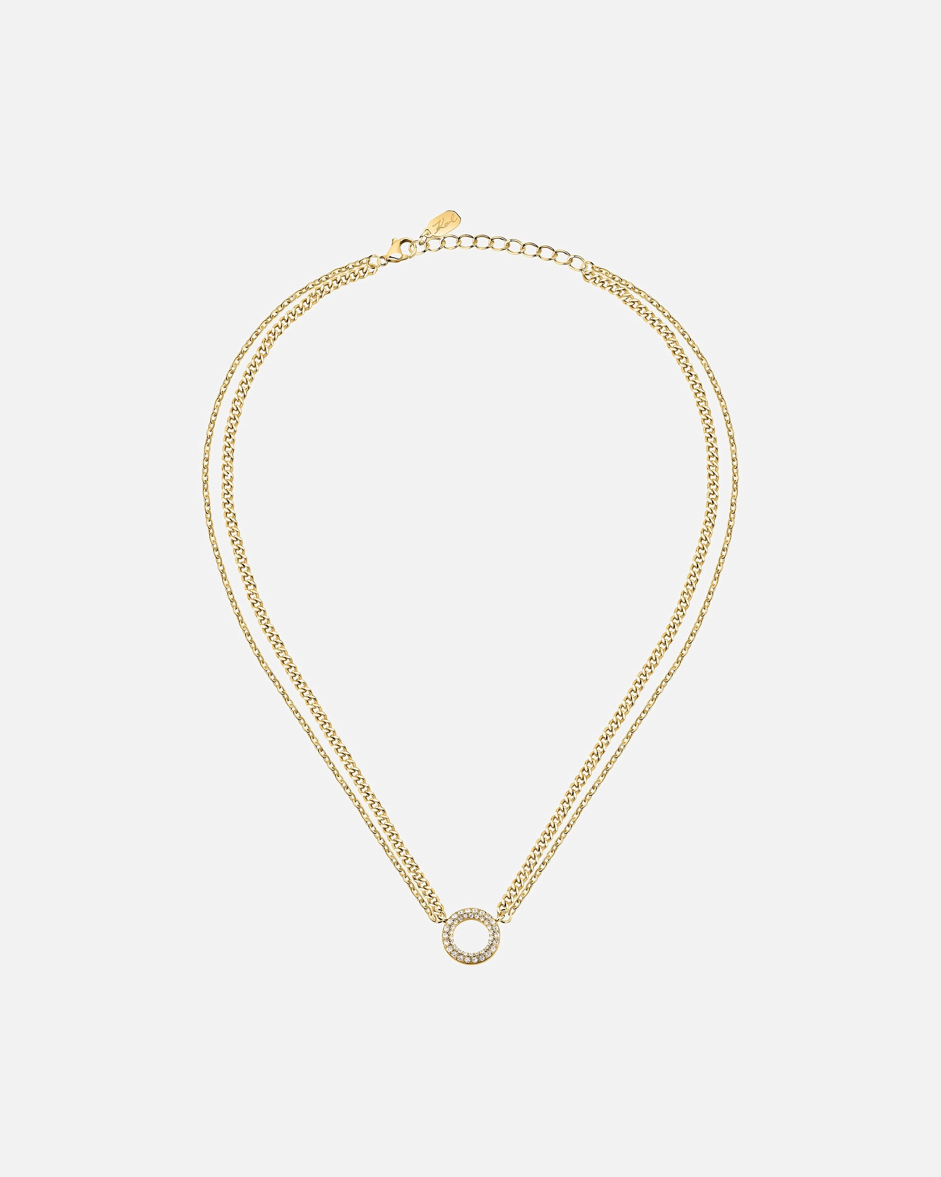 Halskette für Weiblich Karl Lagerfeld Kette Edelstahl One Size