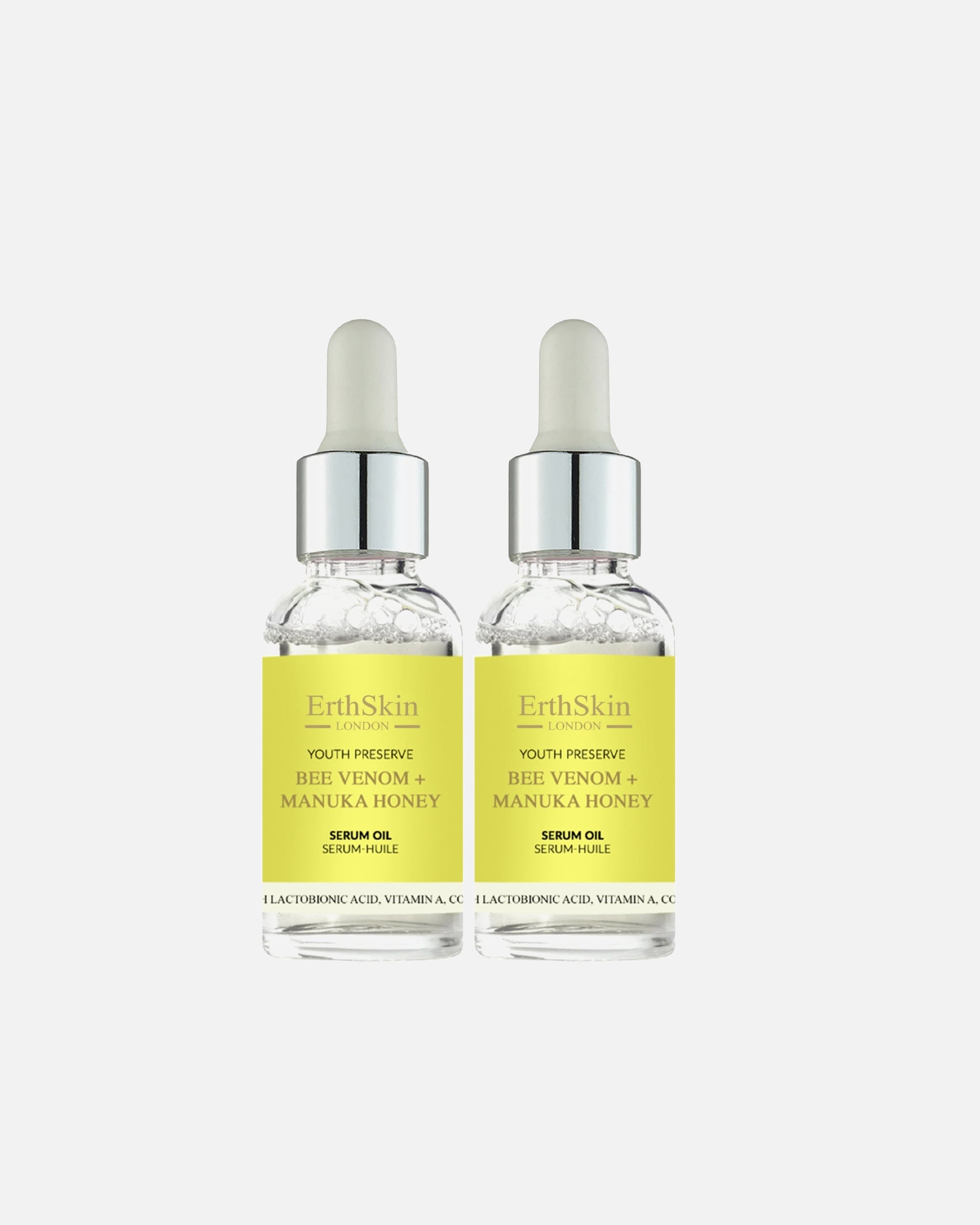 Gesichtsöl für Weiblich ErthSkin London Bee Venom Öl Duo 1 Stück