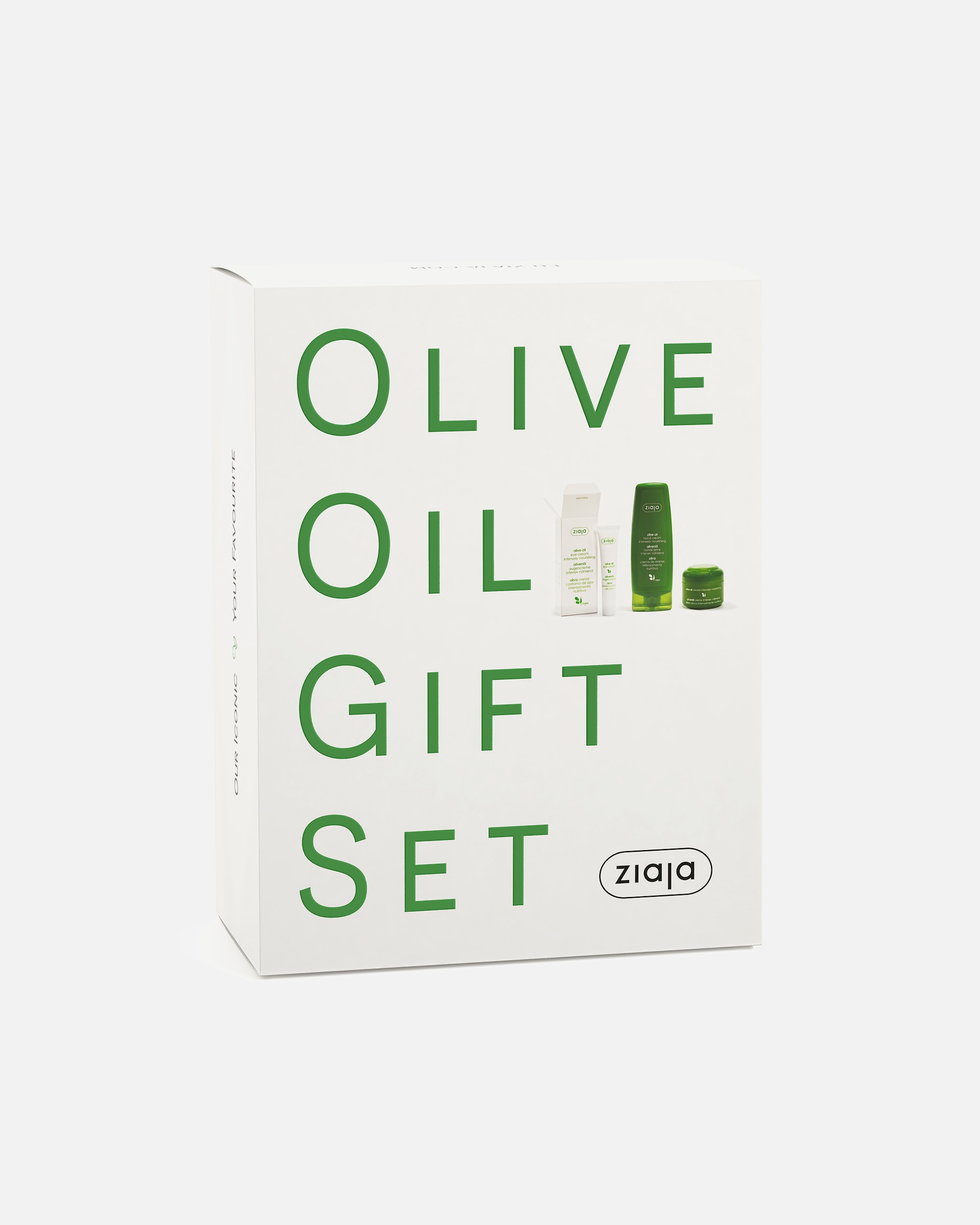 Gesichtspflegeset für Unisex Ziaja Olivenöl Geschenkset Olivenöl