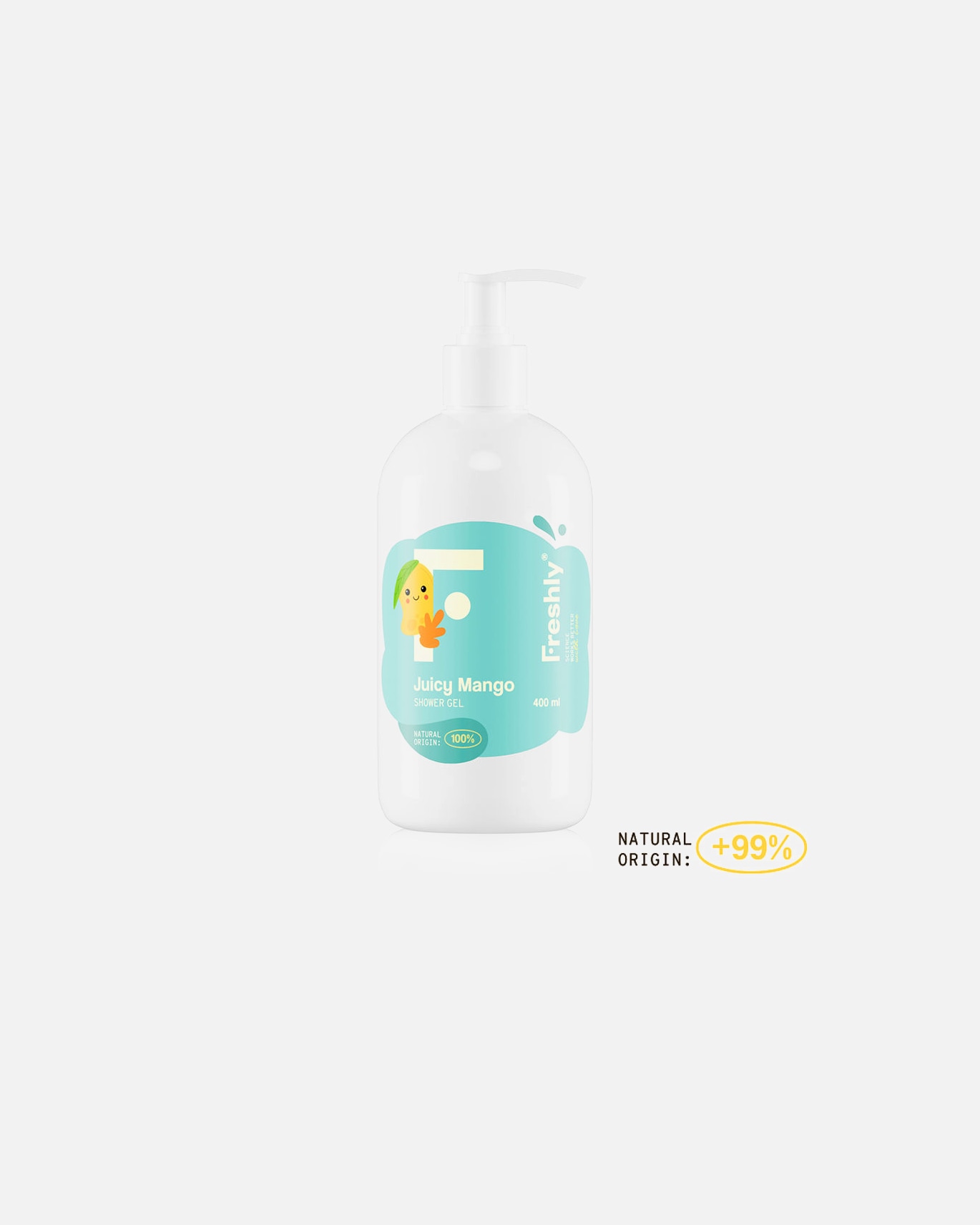 Babyduschgel für Unisex Freshly Cosmetics JUICY MANGO Duschgel 400 ml