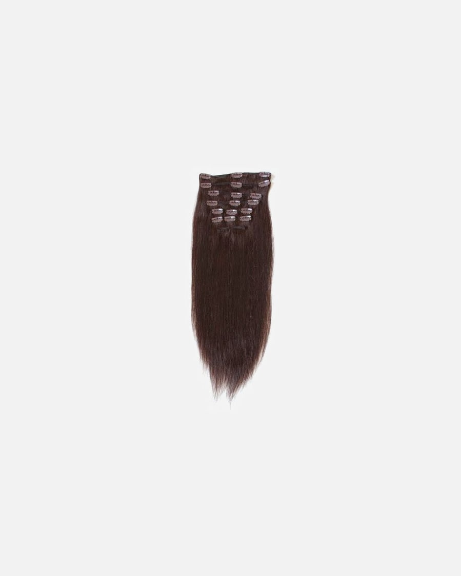 Extensions für Unisex Fashiongirl Fashiongirl Clip-in Extensions Feuerrot - 65 cm #2 Dunkelbraun - 50 cm