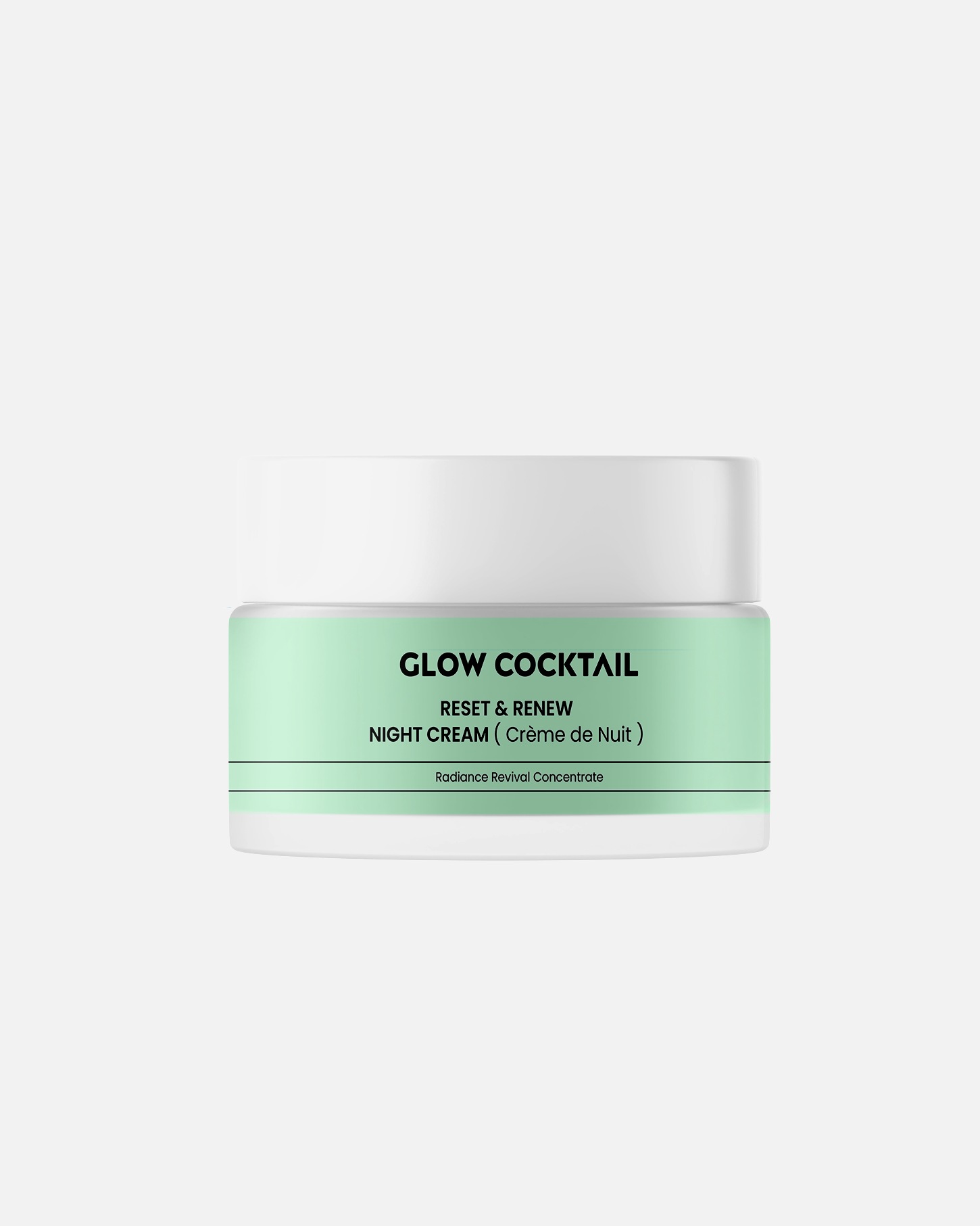Nachtcreme für Unisex Glow Cocktail Reset & Renew Nachtcreme 1 Stück