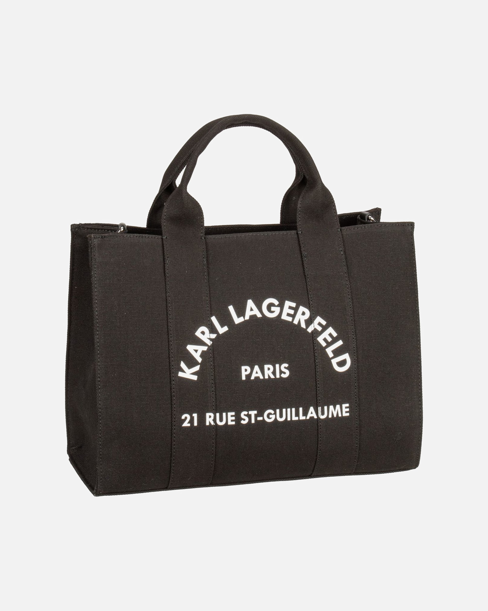 Handtasche für Weiblich Karl Lagerfeld Handtasche RSG Square MD Tote Black