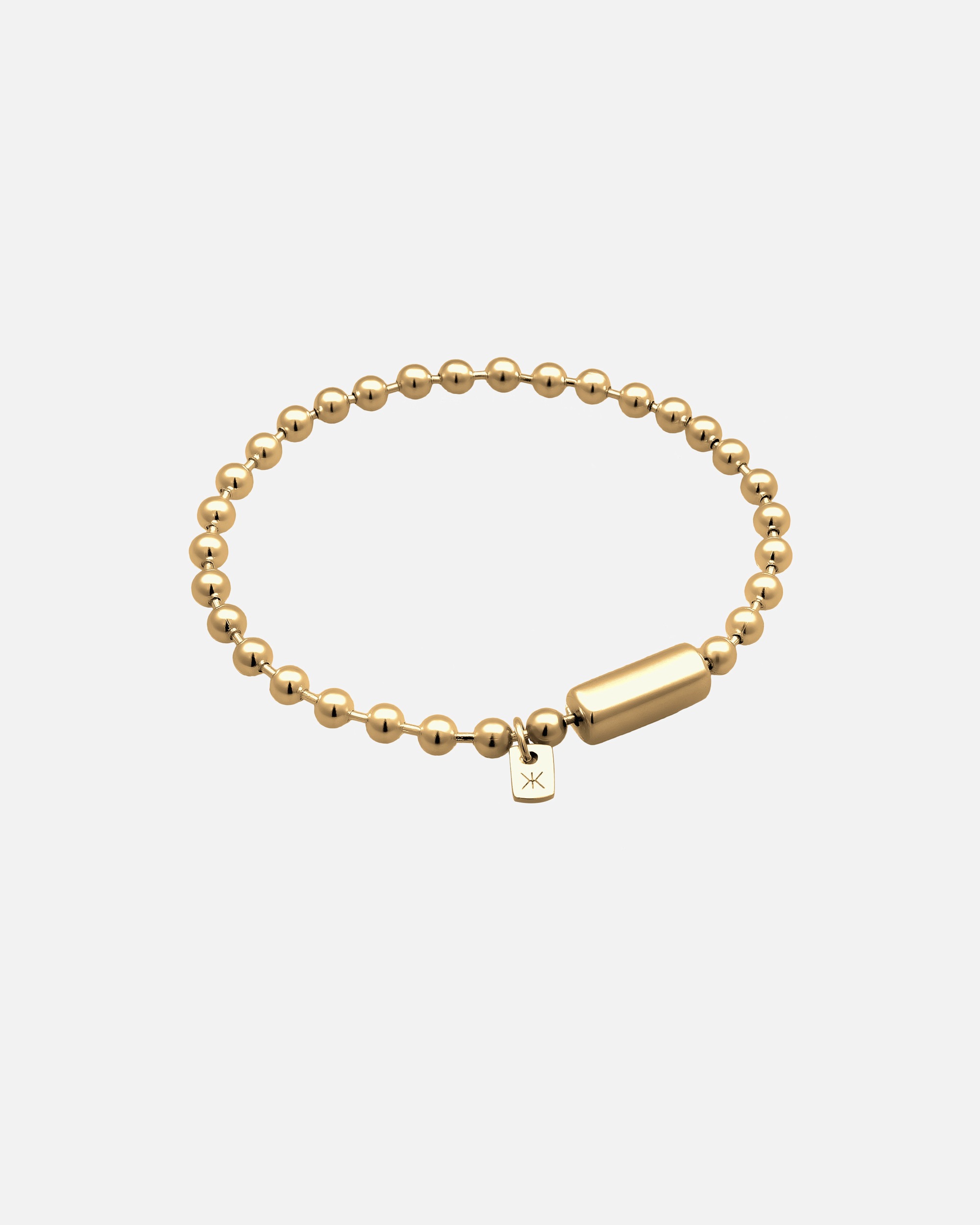 Armband für Männlich KUZZOI Kugelkette 925 Sterling Silber 23