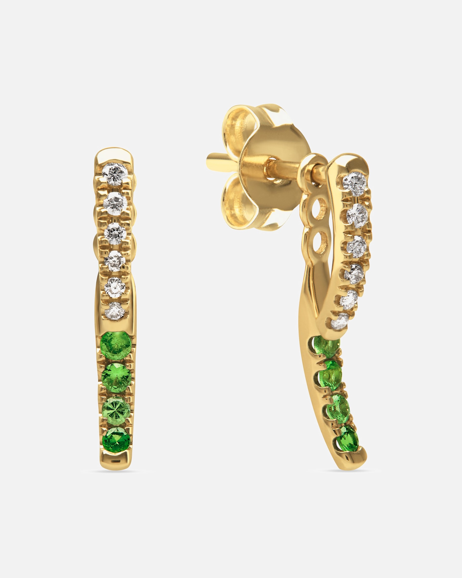 Ohrringe für Weiblich GUIA Ohrstecker 585er Gelbgold 1 Stück