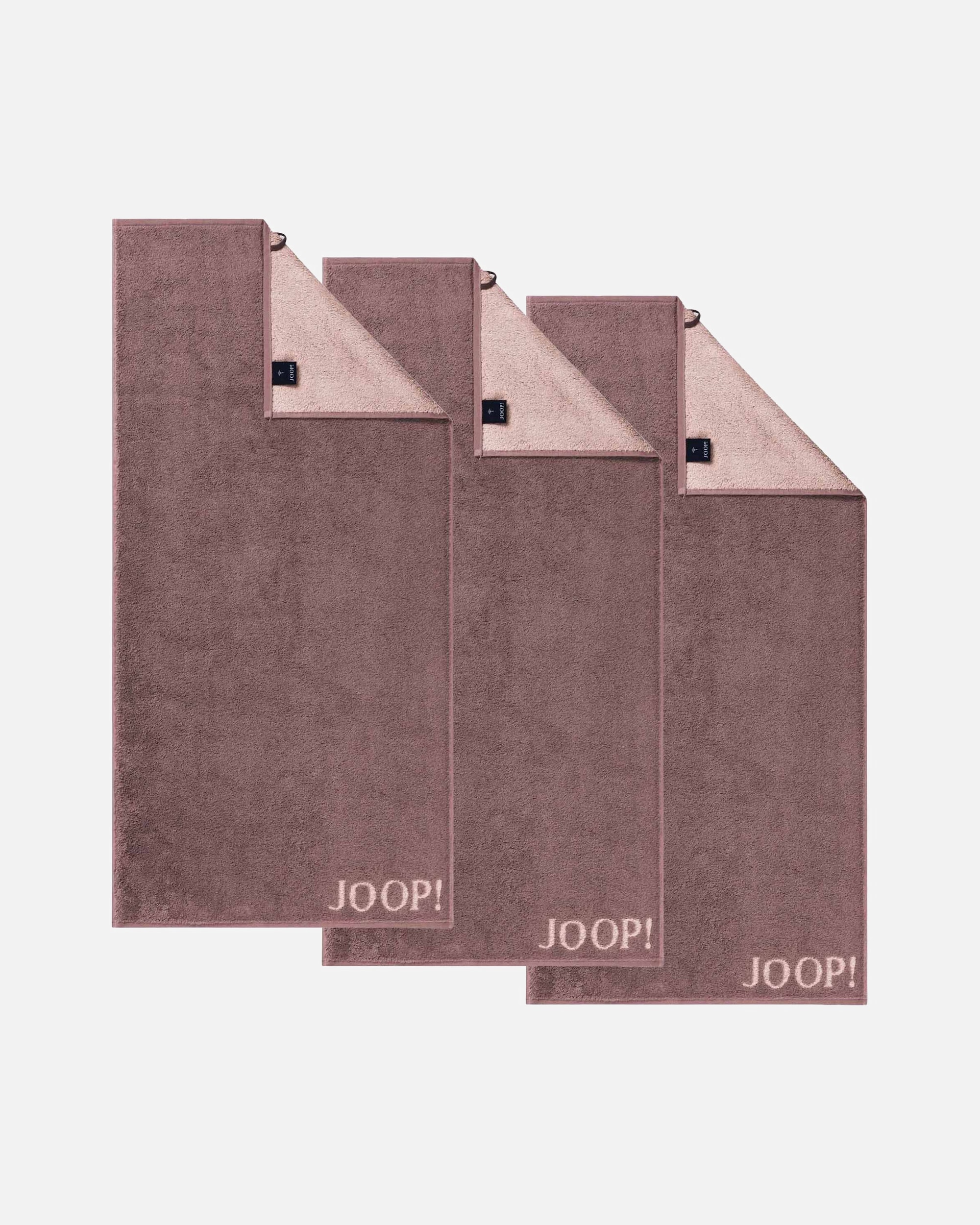 Handtuch für Unisex JOOP! Handtuch 3er Pack 'J! Joop! Contour' Mauve