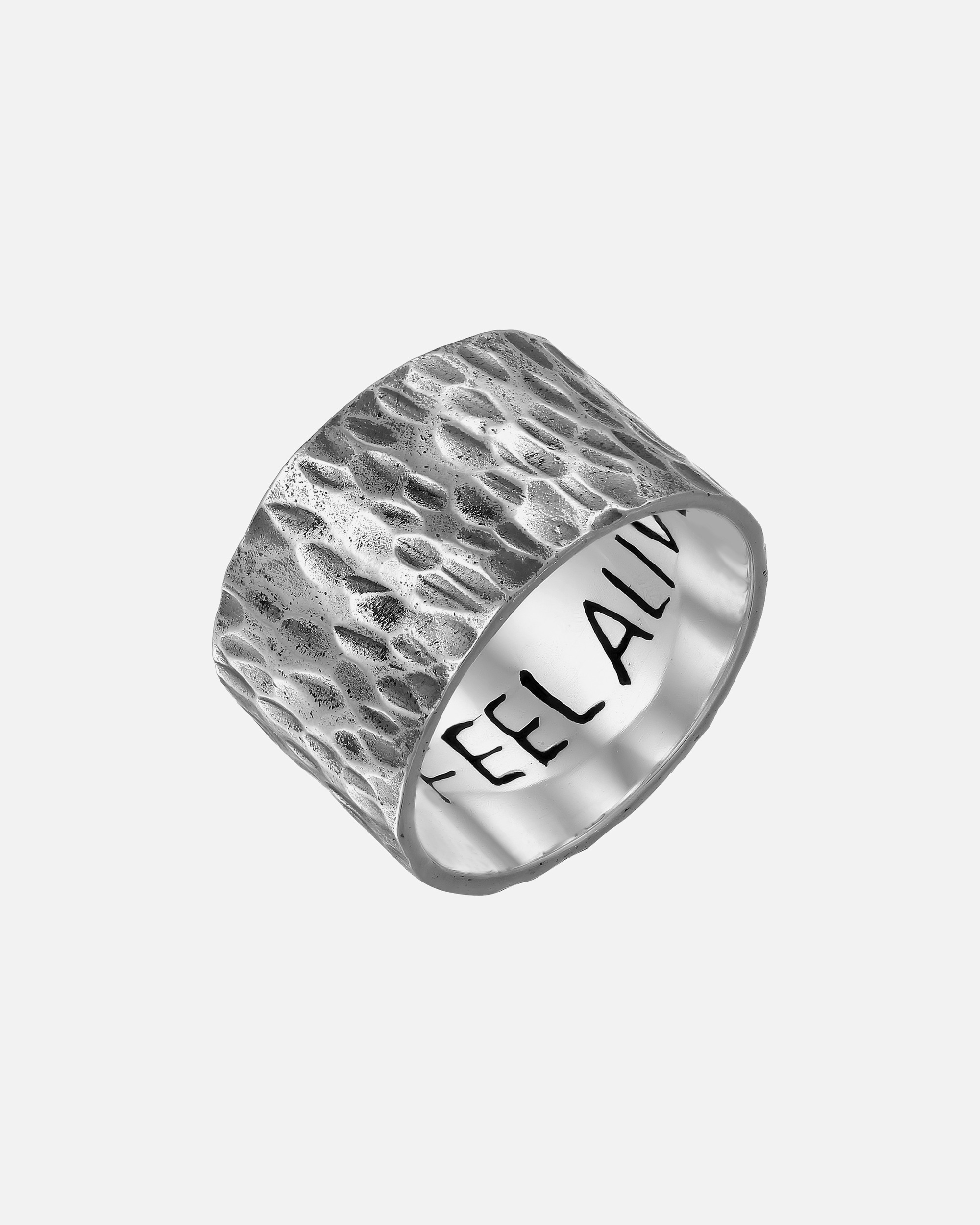 Ring für Männlich Haze & Glory Default Brand Line Bandring - Feel Alive 925 Silber 64