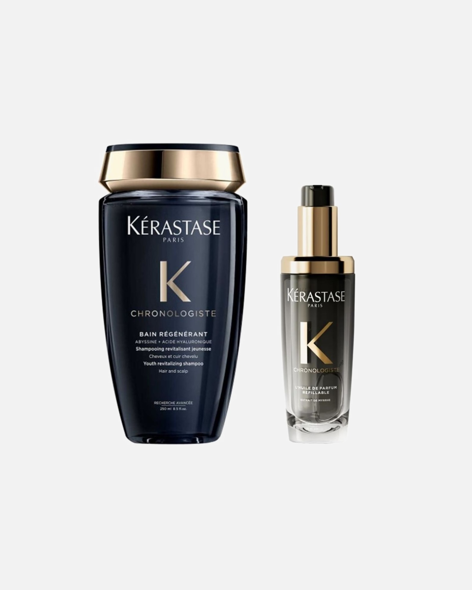 Haarpflegeset für Weiblich Kérastase Chronologiste 2er Set (Bain / Huile de Parfum) 1 Stück