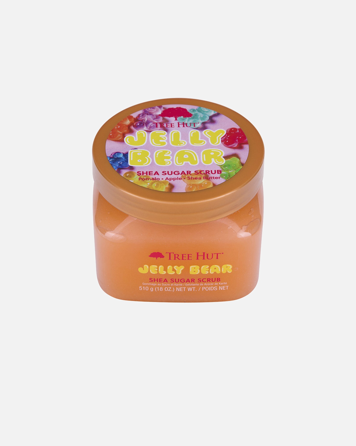 Körperpeeling für Unisex Tree Hut Zuckerpeeling-Gummibärchen 510 gr