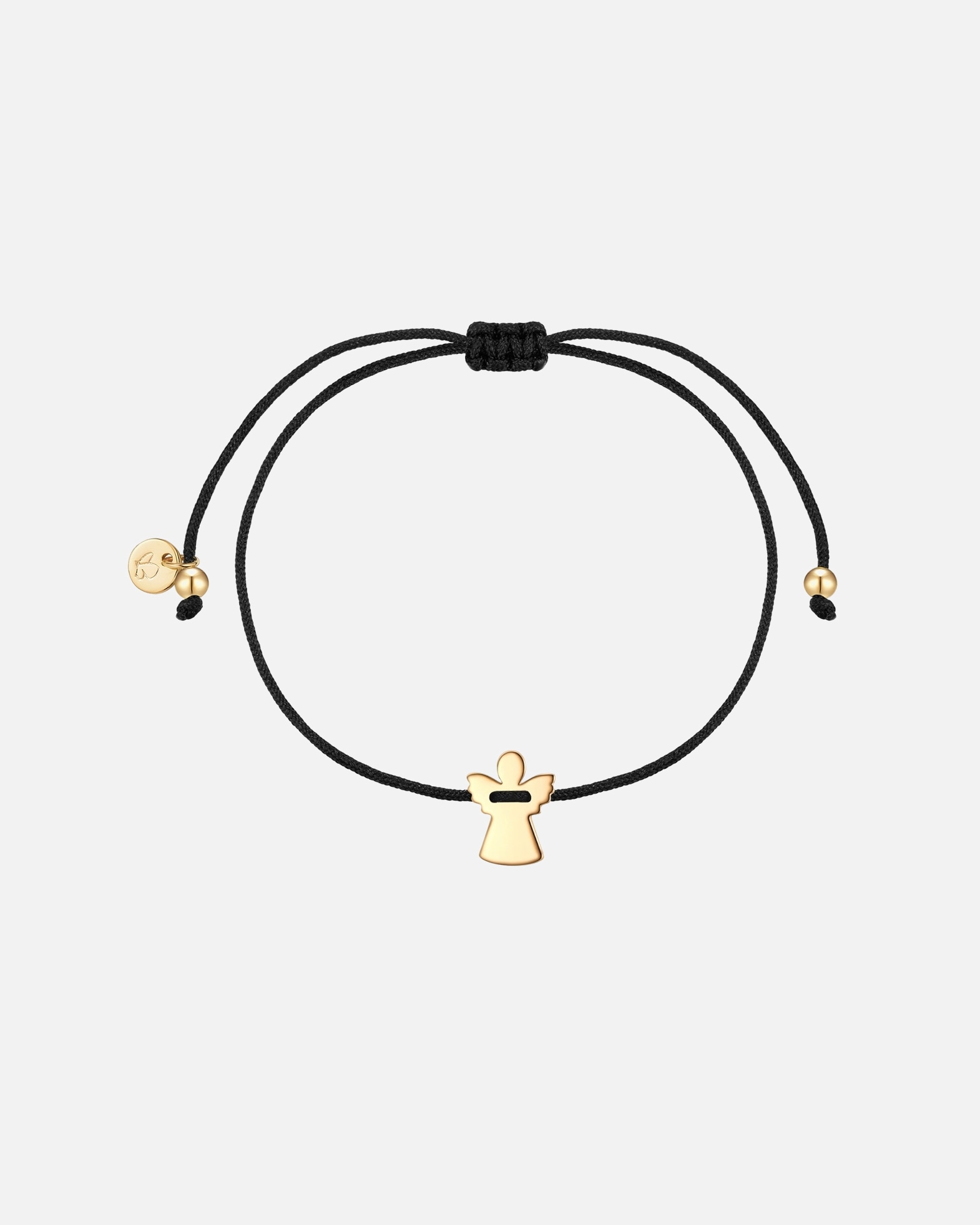 Armband für Weiblich Glanzstücke München Armband Engel aus Sterling Silber in gelbgold 15,0 - 22,0 cm, flexibel einstellbar