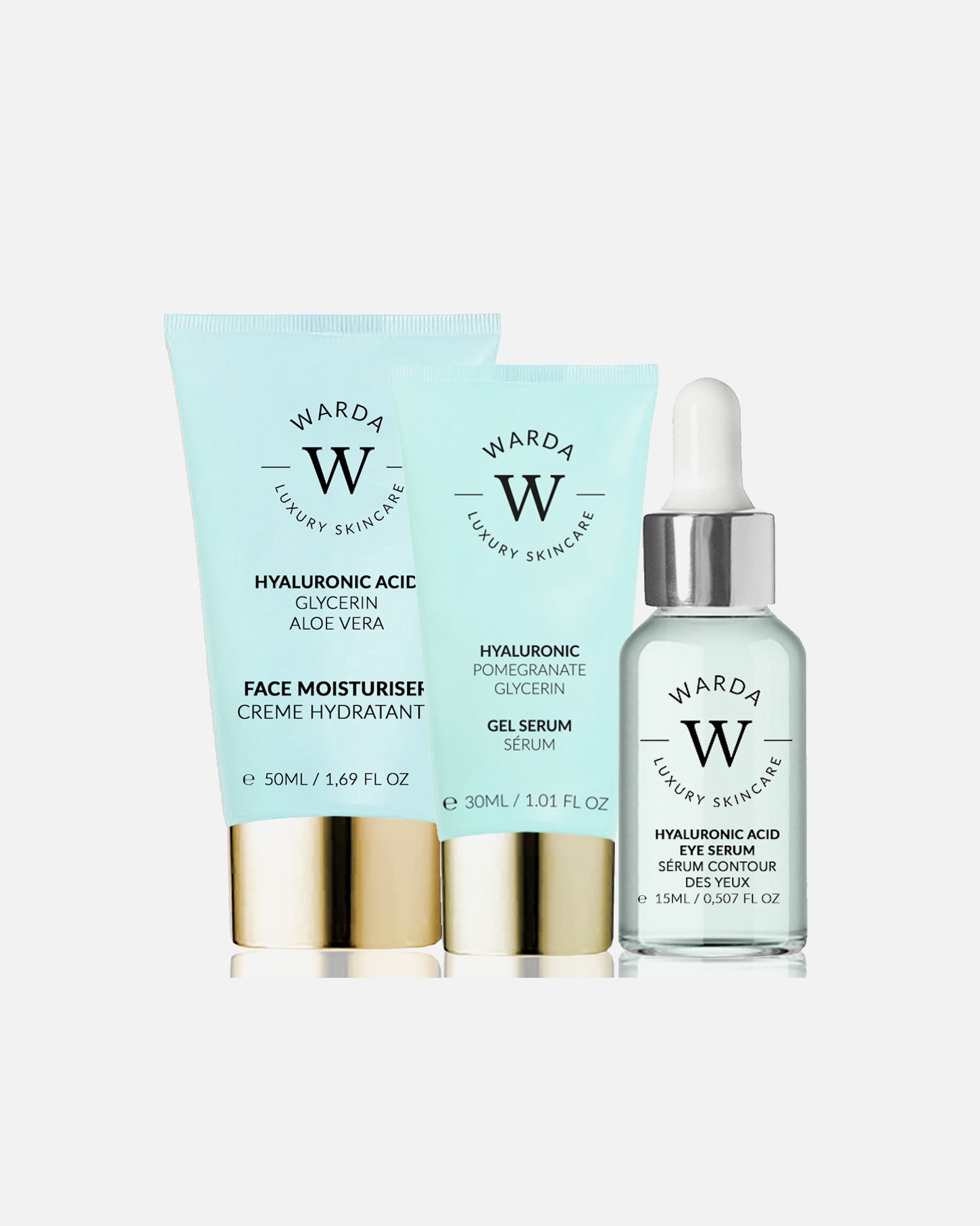 Gesichtspflegeset für Weiblich WARDA LUXURY SKINCARE Vitamin C Serum Duo 1 Stück