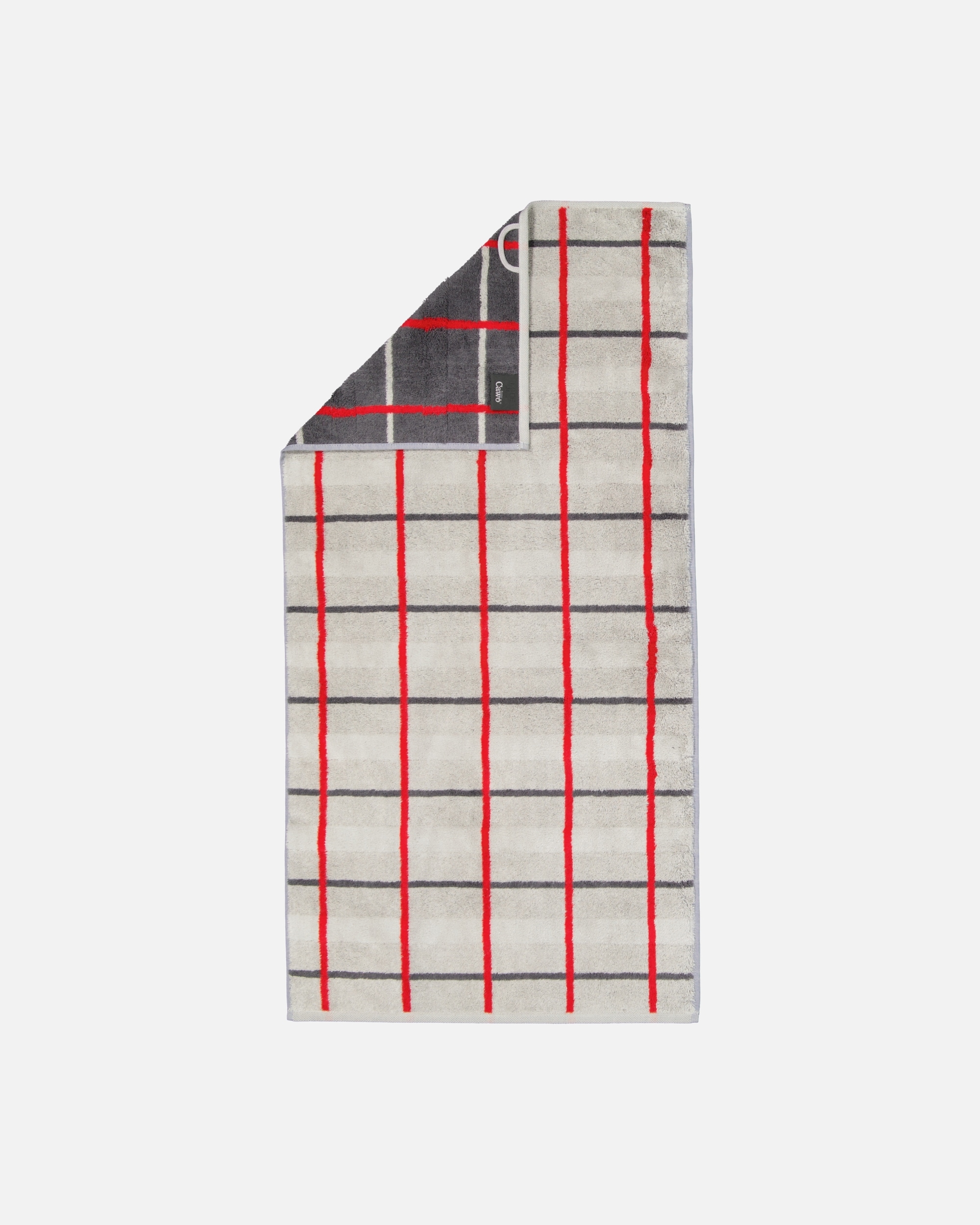 Handtuch für Unisex Cawö Cawö Handtücher Noblesse Square 1079 platin - 72 Handtuch 50x100 cm