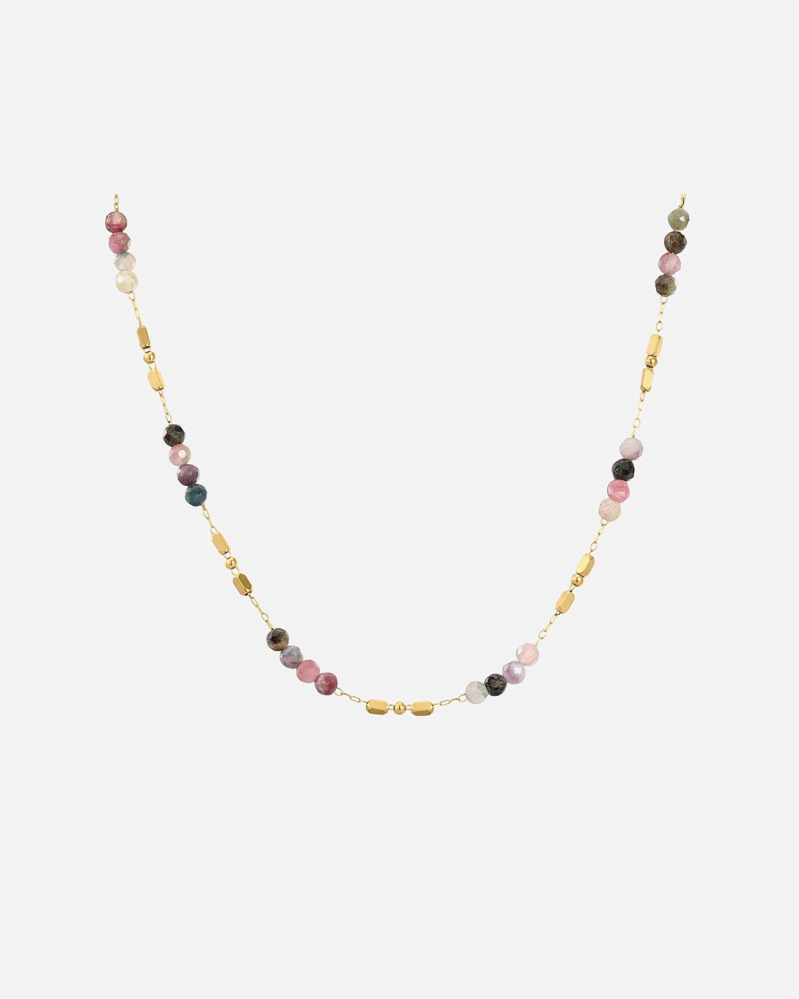 Halskette für Weiblich EASTSIDE Kette aus Edelstahl in Gelbgold 40,0 cm Basiskette + 5,0 cm Verlängerung