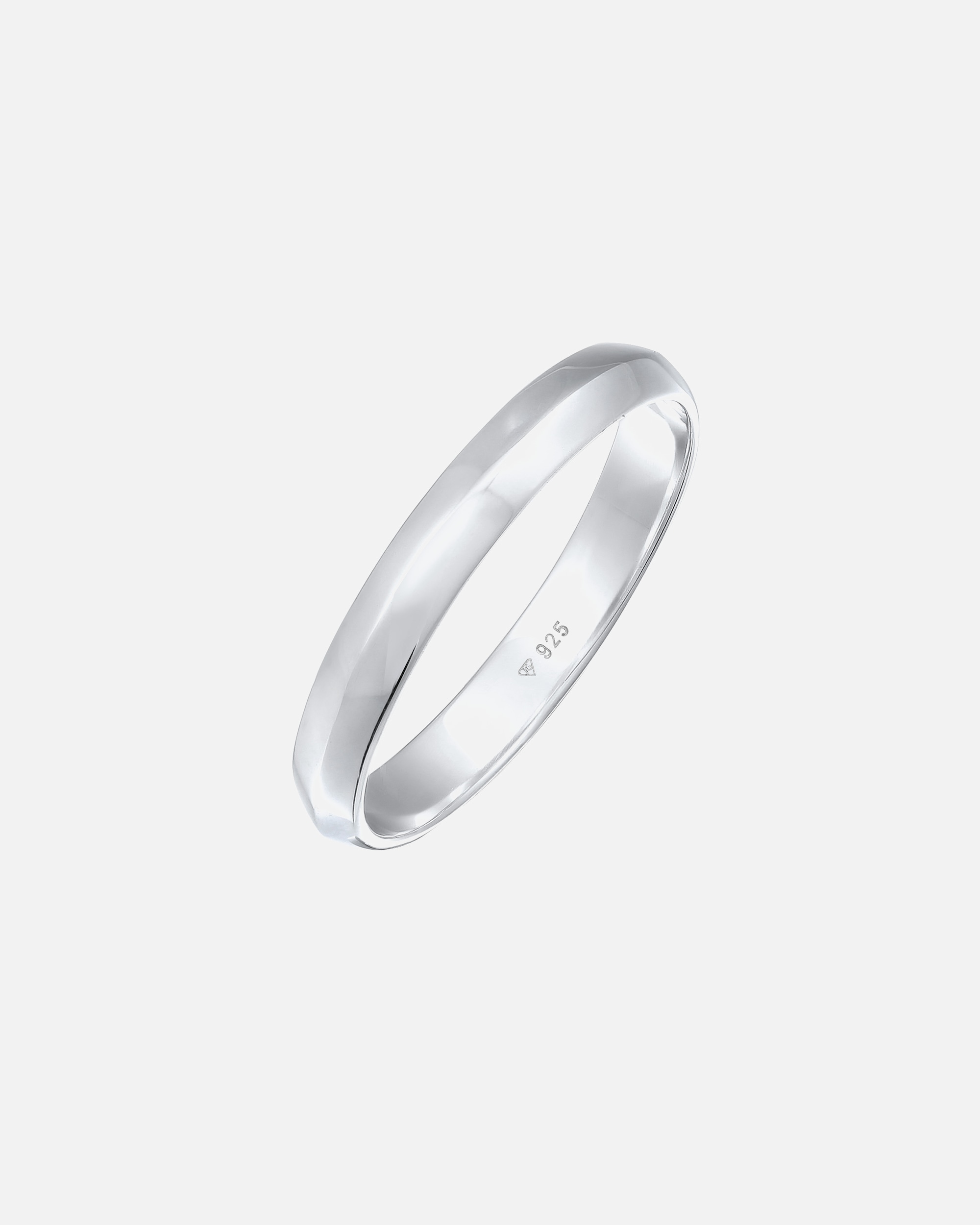 Ring für Weiblich Elli Paaring Basic Trend Stapelring 925 Silber 56