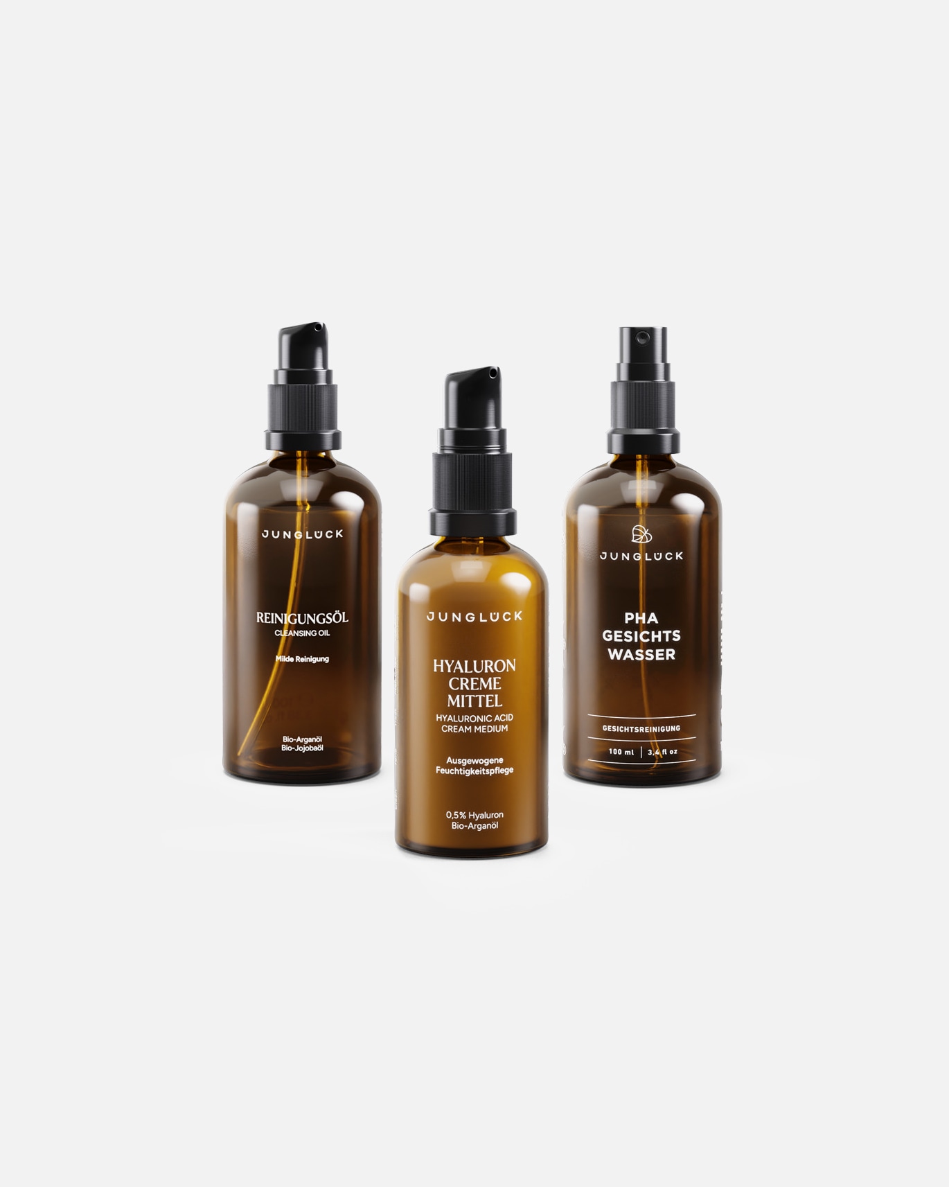 Gesichtspflegeset für Unisex Junglück Basis-Pflege Mischhaut 1 Stück