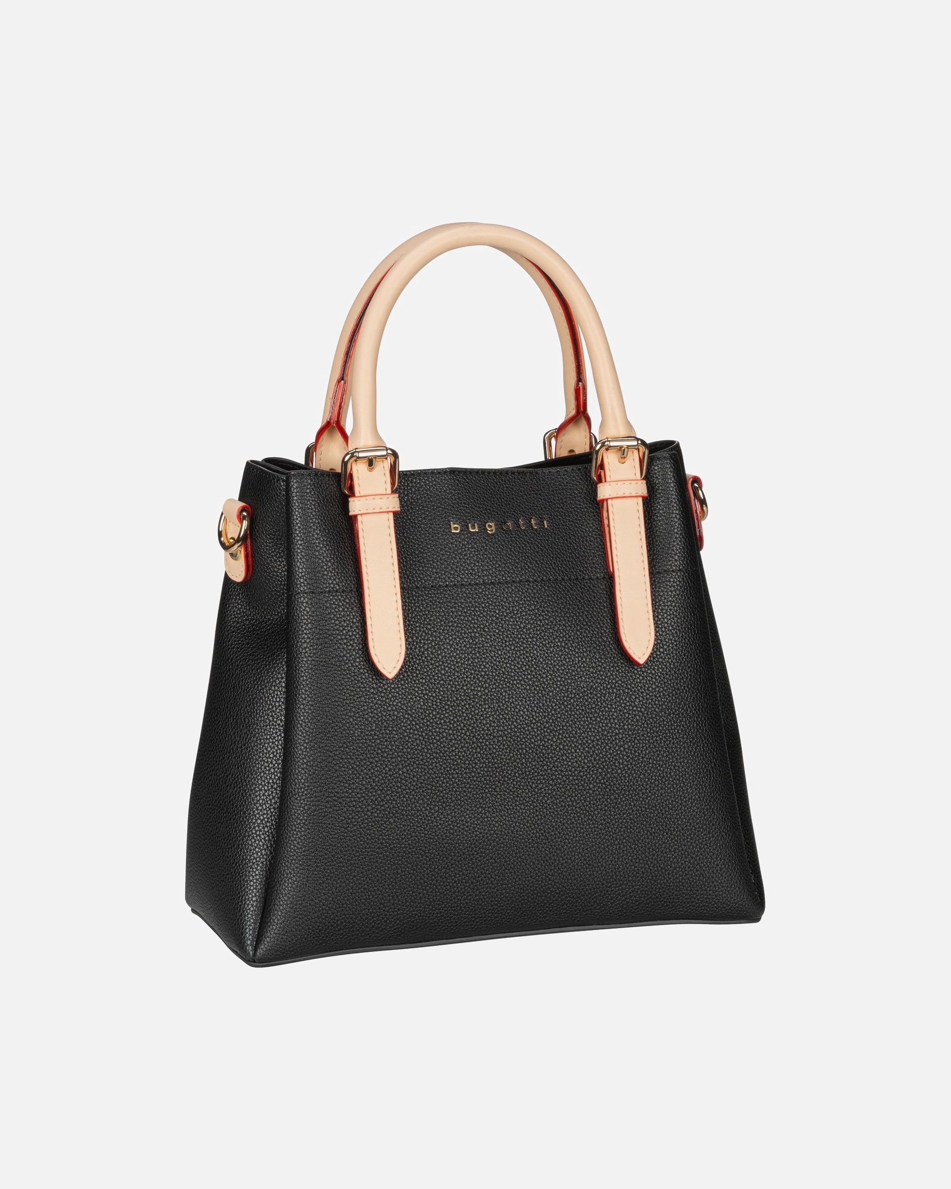 Handtasche für Weiblich Bugatti Handtasche Ella Top Handle M Schwarz