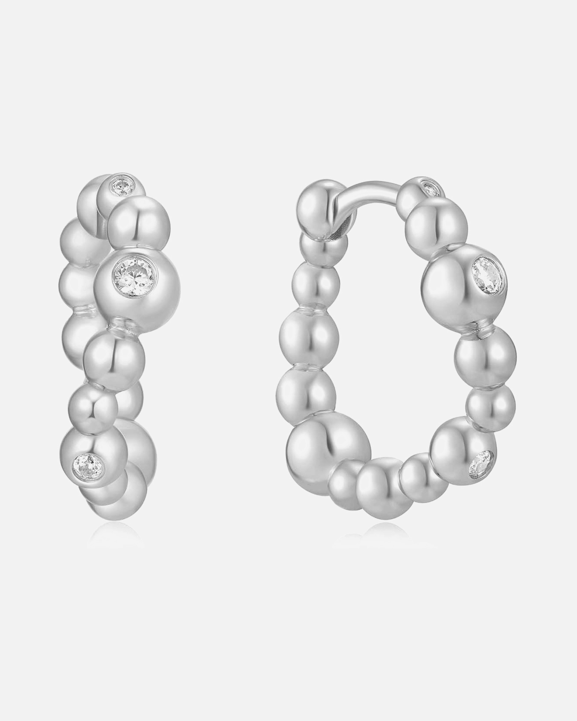 Ohrringe für Weiblich Ania Haie Creolen 925er Silber silber