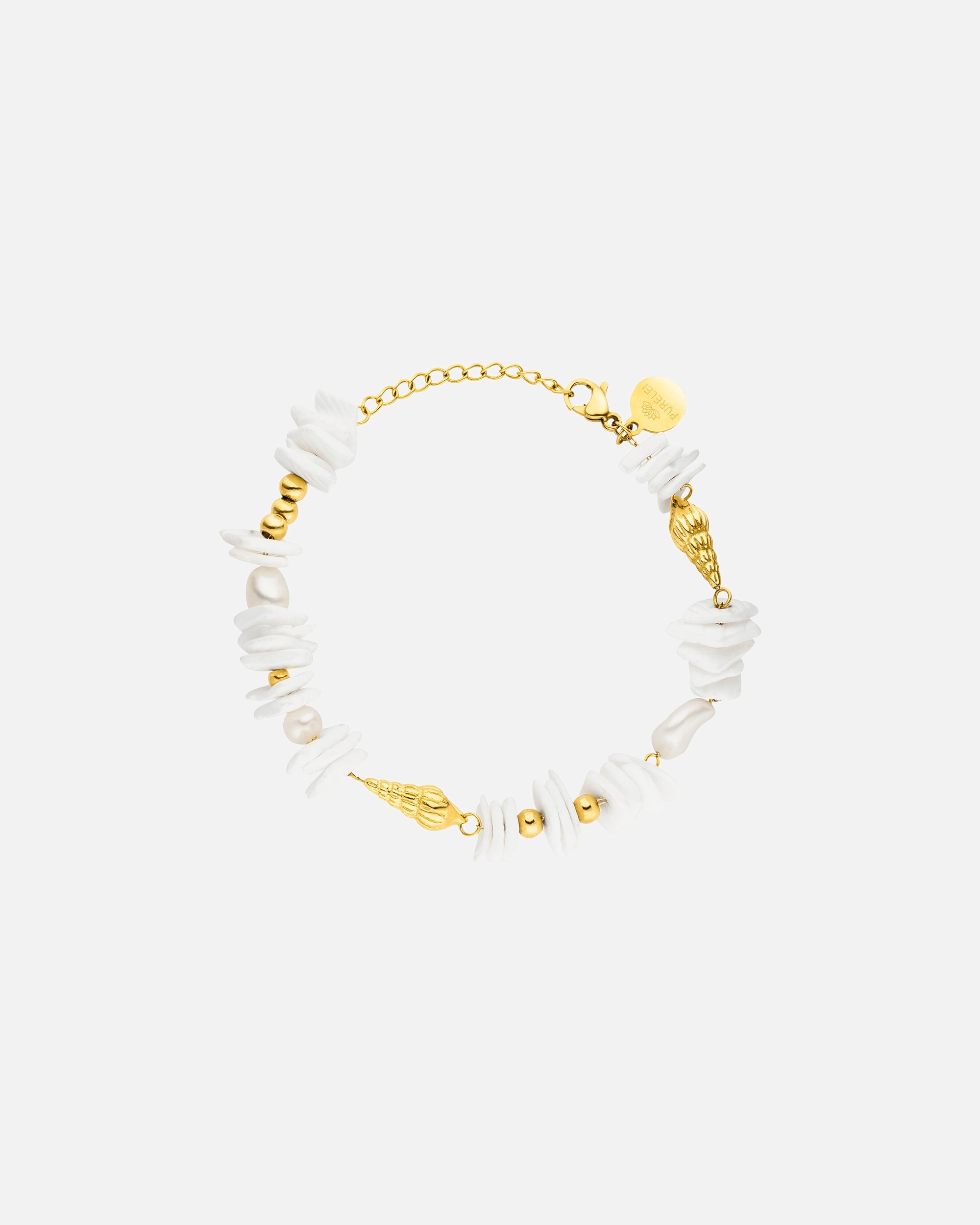 Armband für Weiblich Purelei Wela Armband 100% Edelstahl Gold