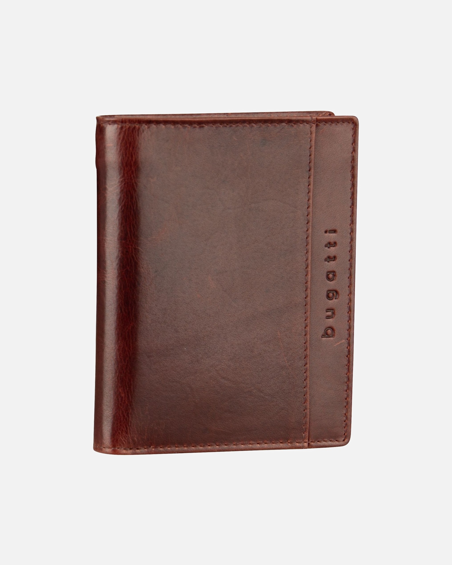 Portemonnaie für Männlich Bugatti Geldbörse Romano Hochformat Braun