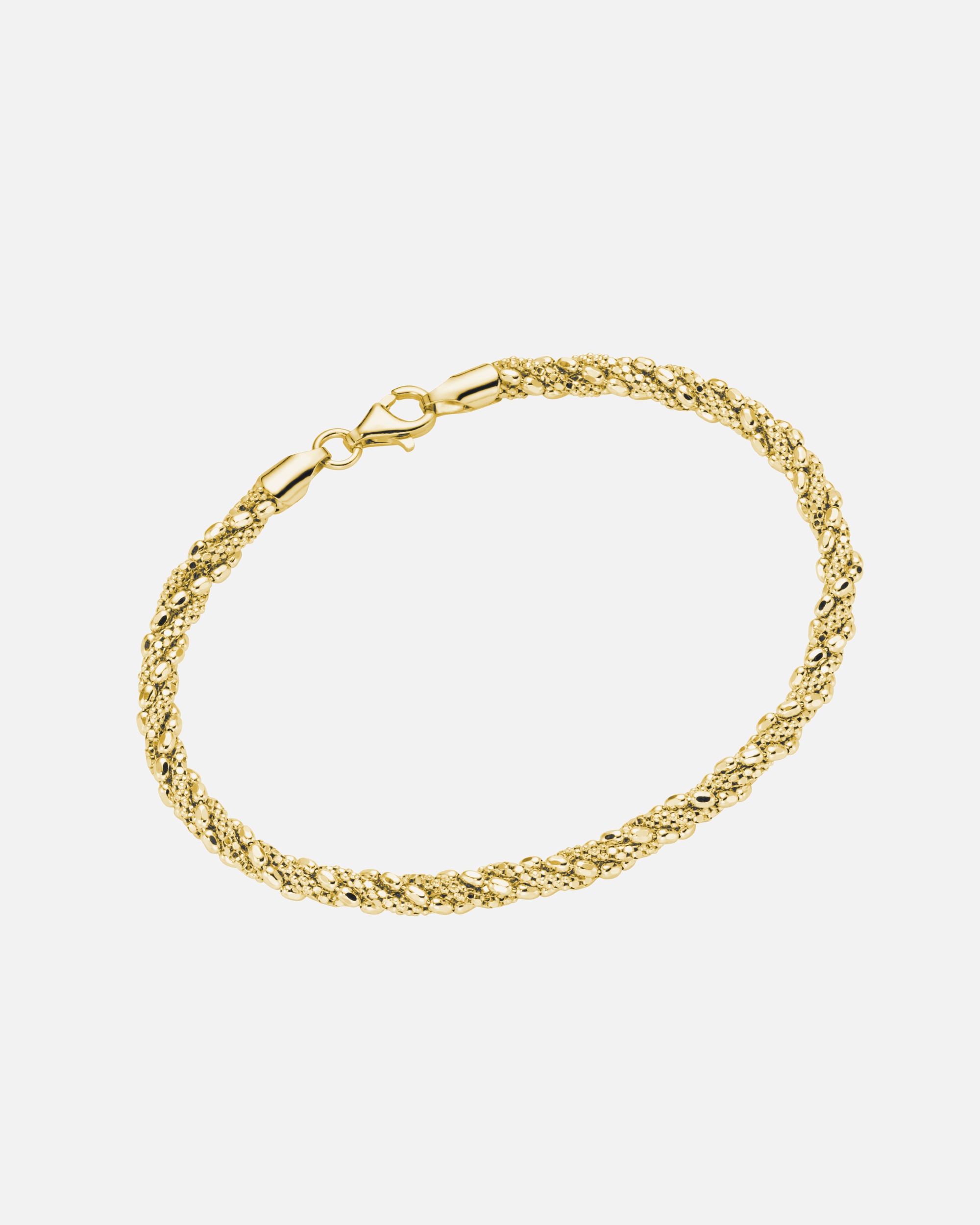 Armband für Weiblich Smart Jewel Armband Fantasiekette, gedreht, Silber 925 19 cm